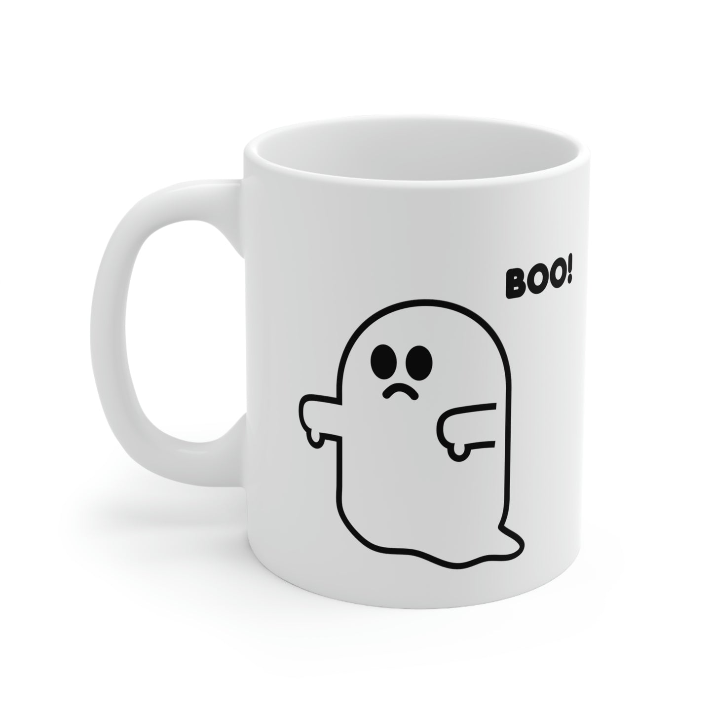 BOO GHOST COFFEE MUG