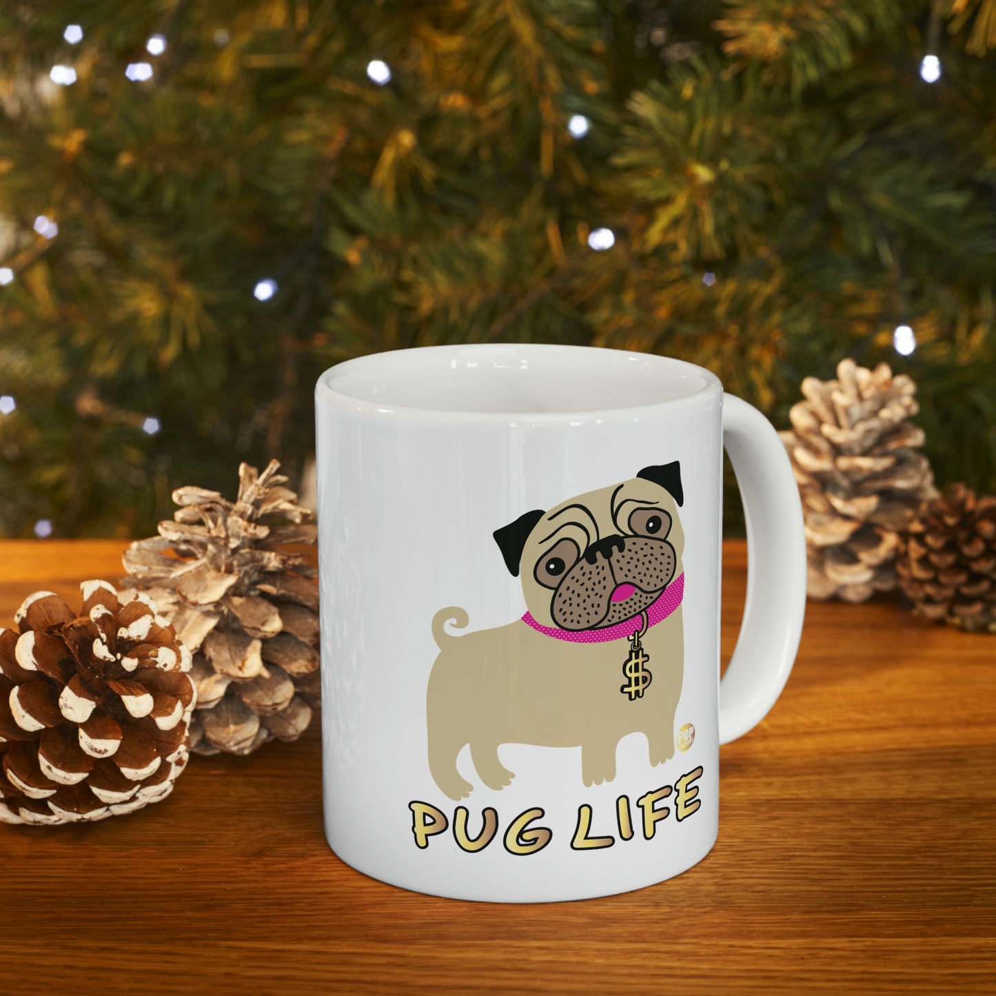 PUG LIFE #2 COFFEE MUG