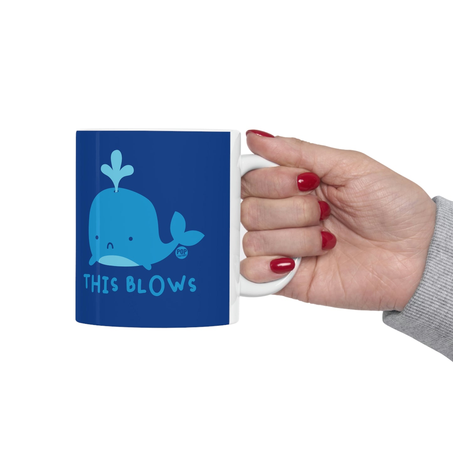 This Blows Whale Mug