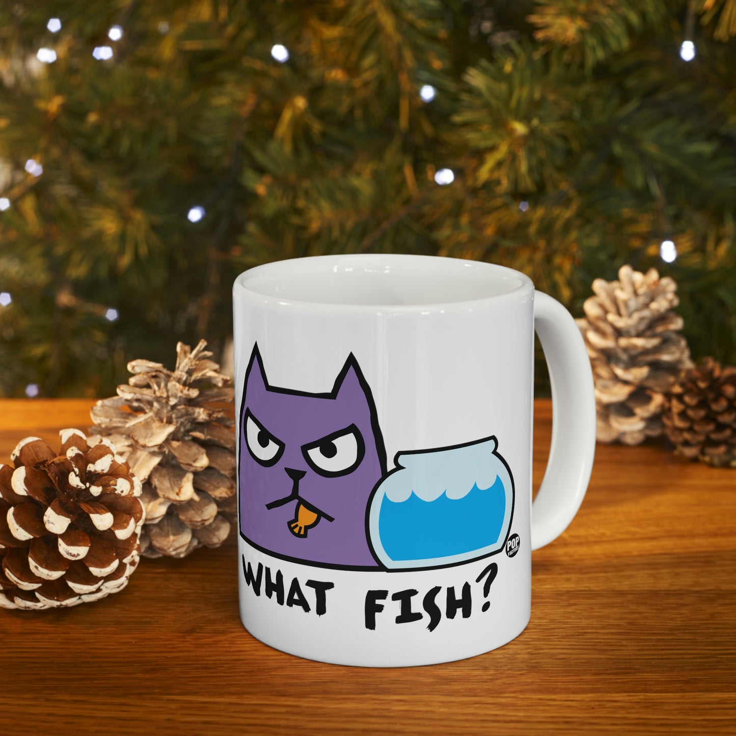 What Fish Cat Mug