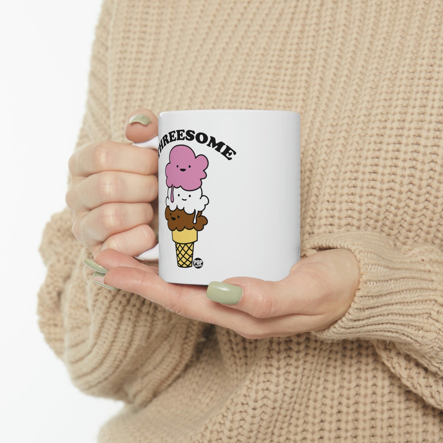 Threesome Icecream Mug