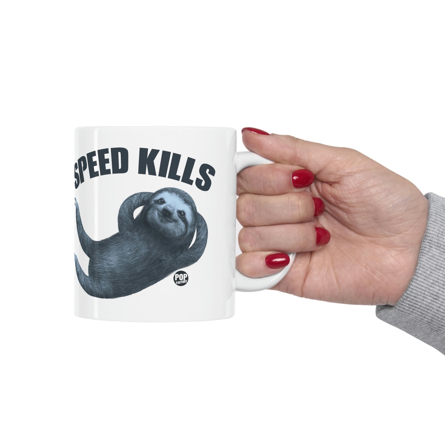 Speed Kills Sloth Mug