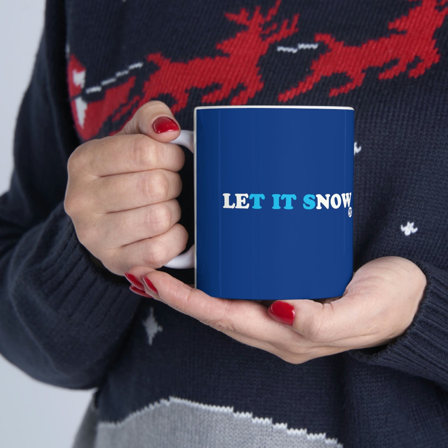 Let It Snow Tits Mug
