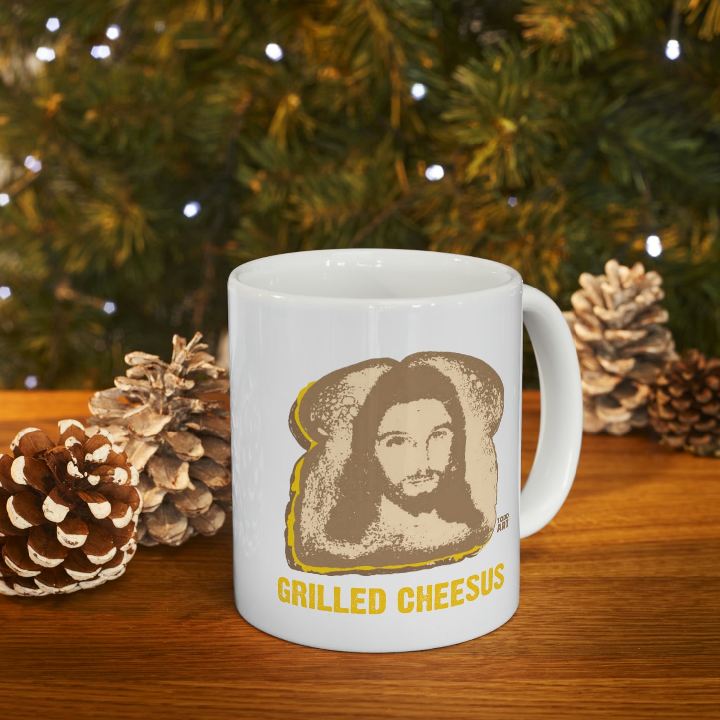 GRILLED CHEESUS COFFEE MUG