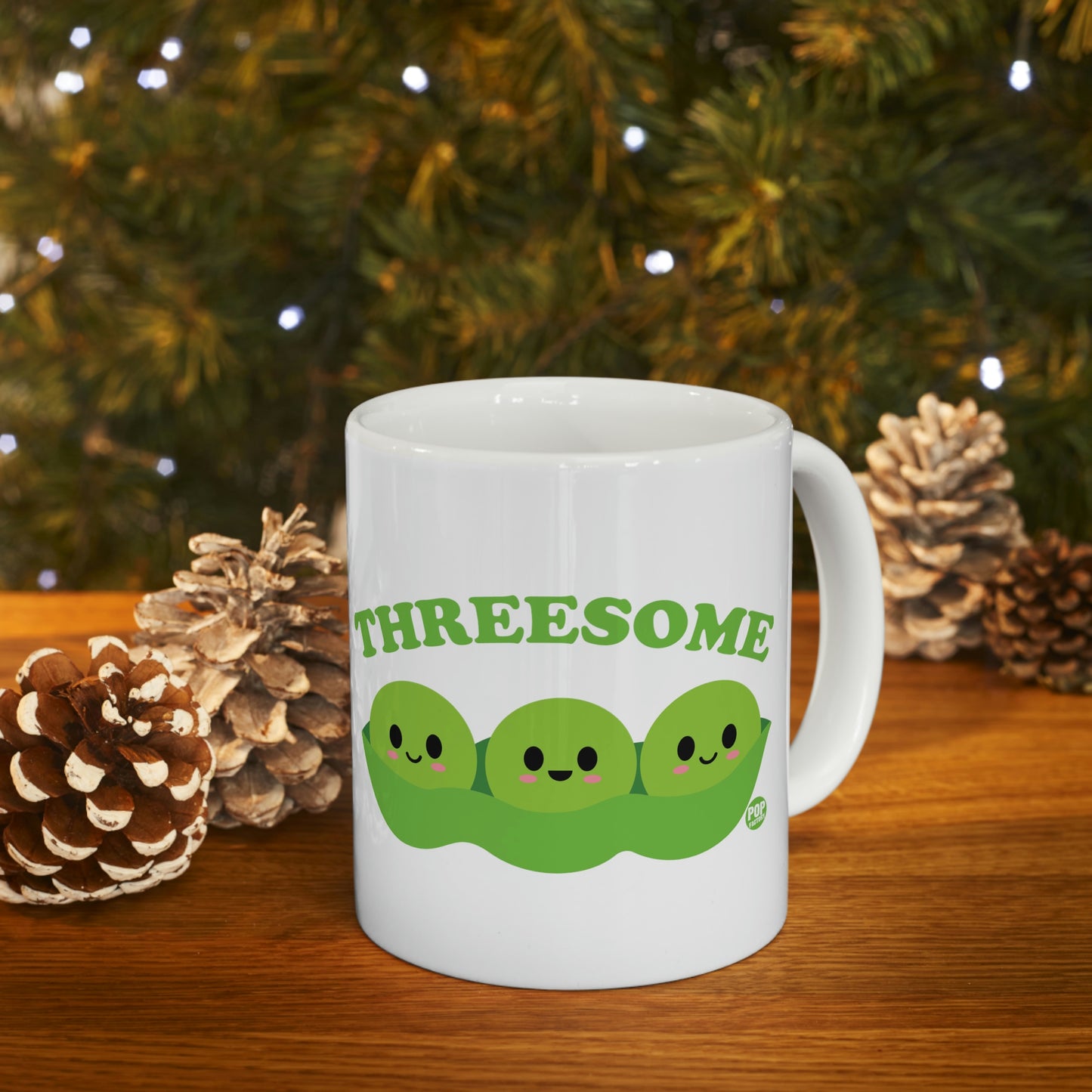 Threesome Peas Mug