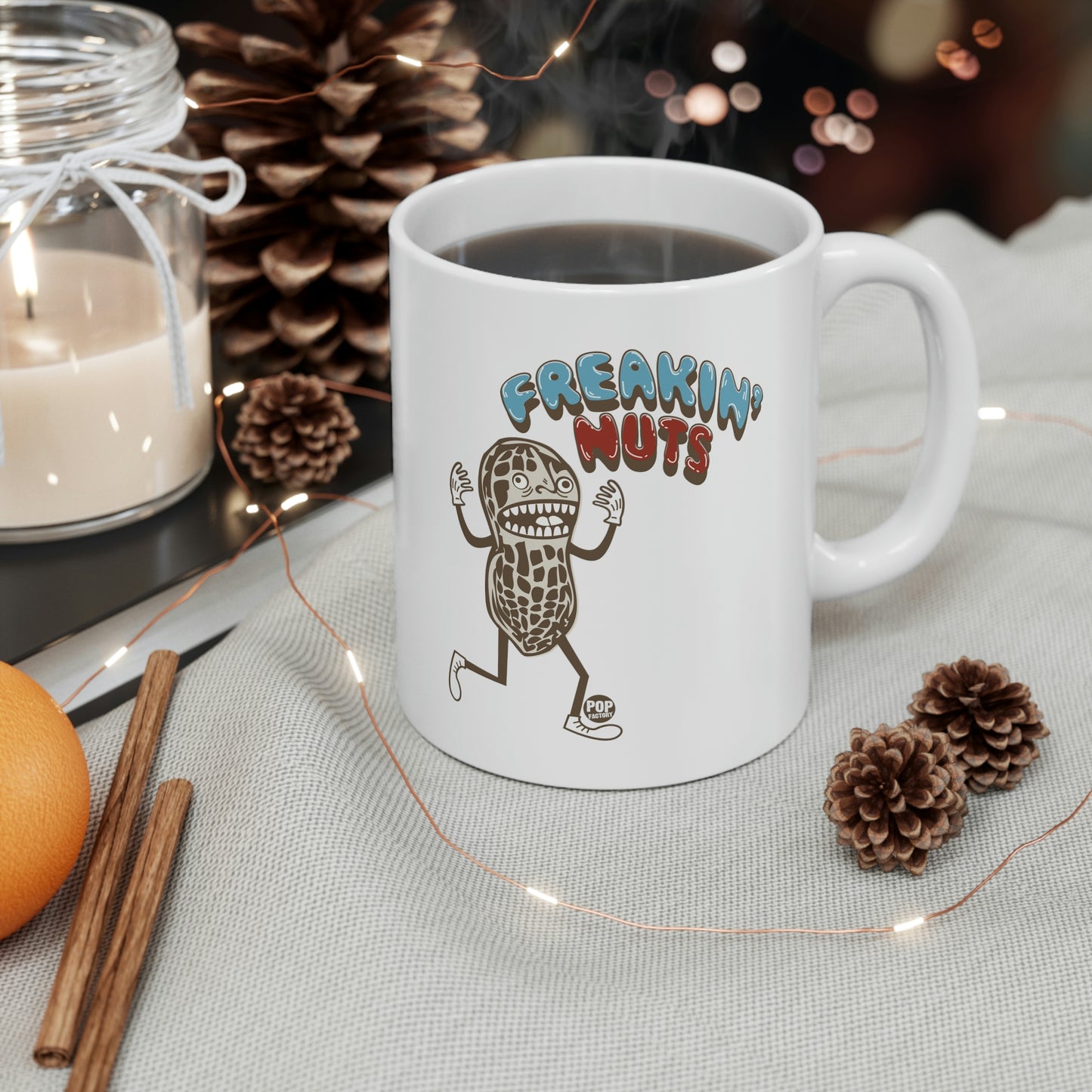 FREAKIN NUTS COFFEE MUG