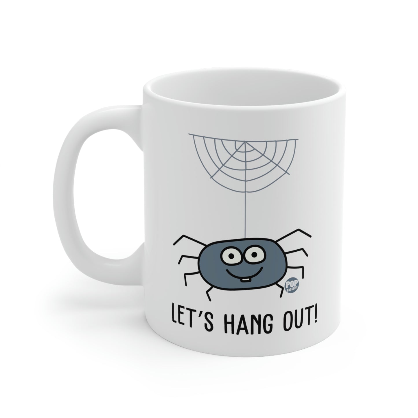 Let's Hang Out Spider Coffee Mug