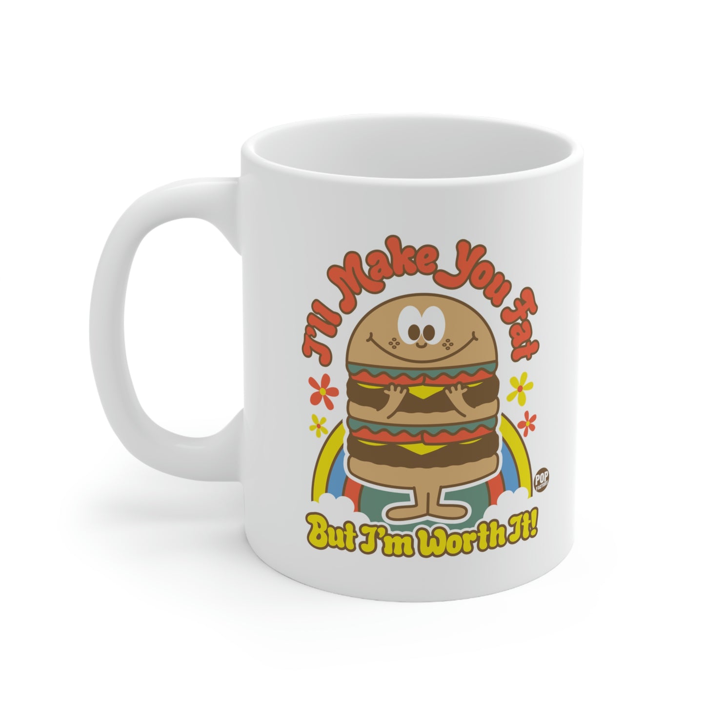 FUNSHINE-I'LL MAKE YOU FAT BURGER COFFEE MUG