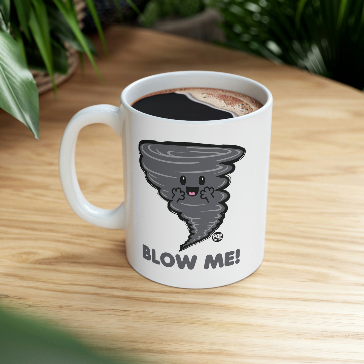 BLOW ME HURRICANE COFFEE MUG