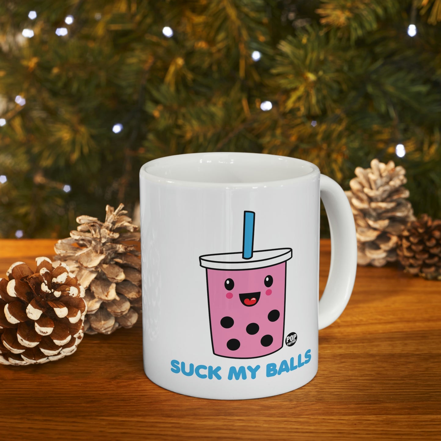 Suck My Balls Boba Mug