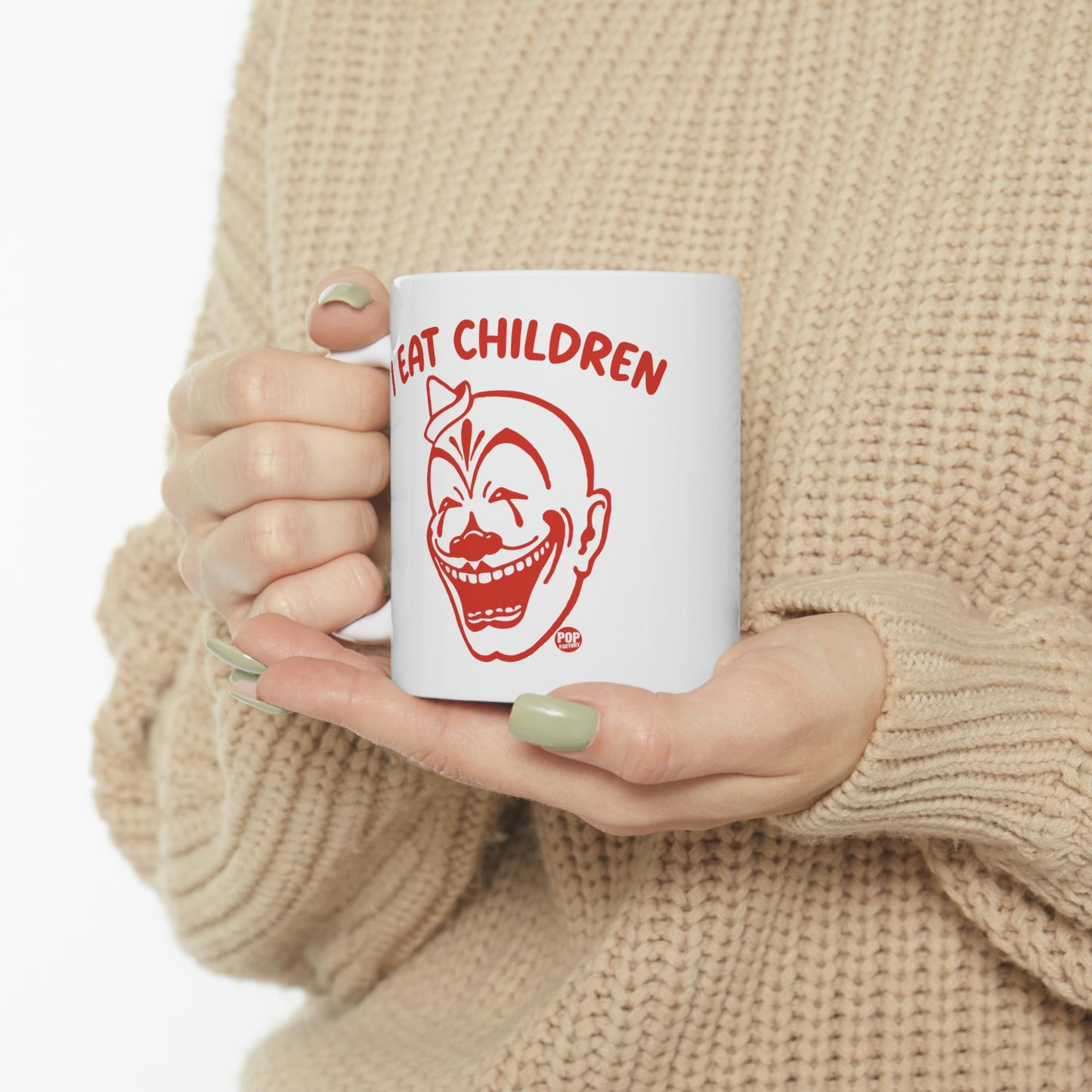 I EAT CHILDREN COFFEE MUG