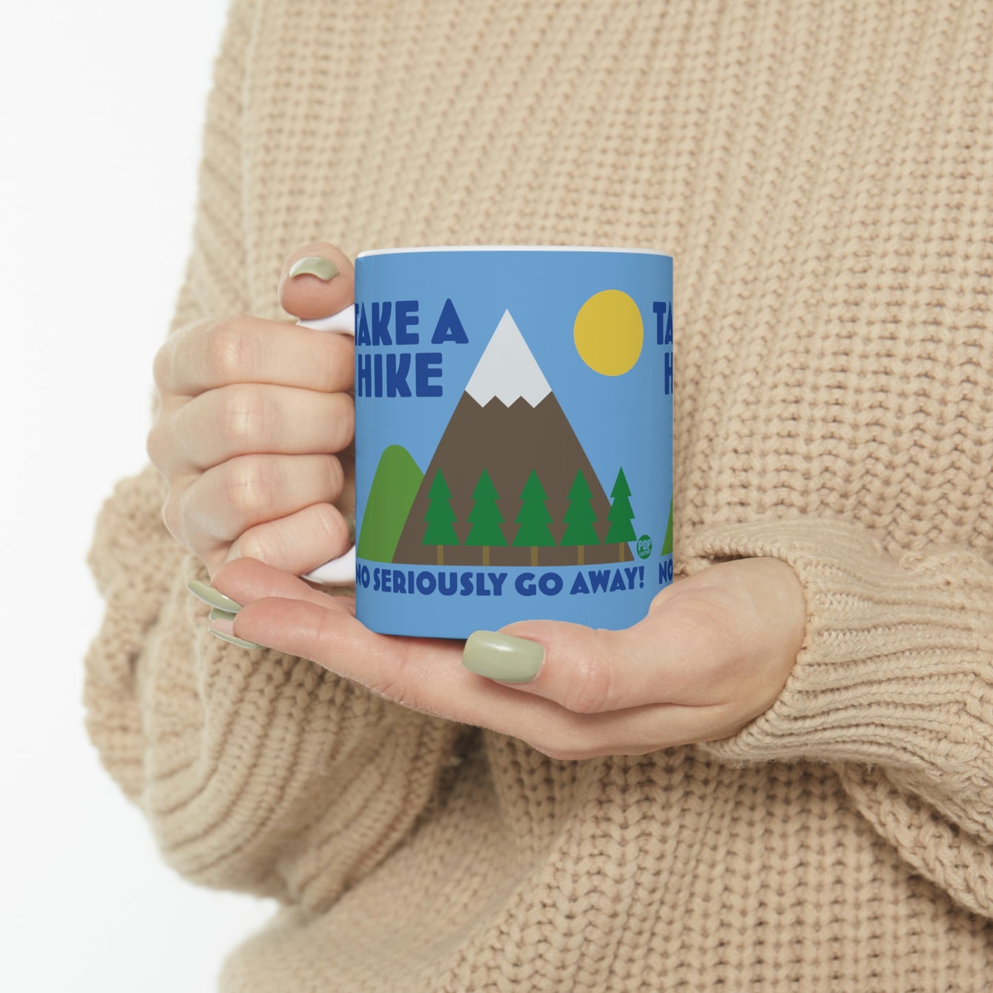 Take A Hike Leave Mug