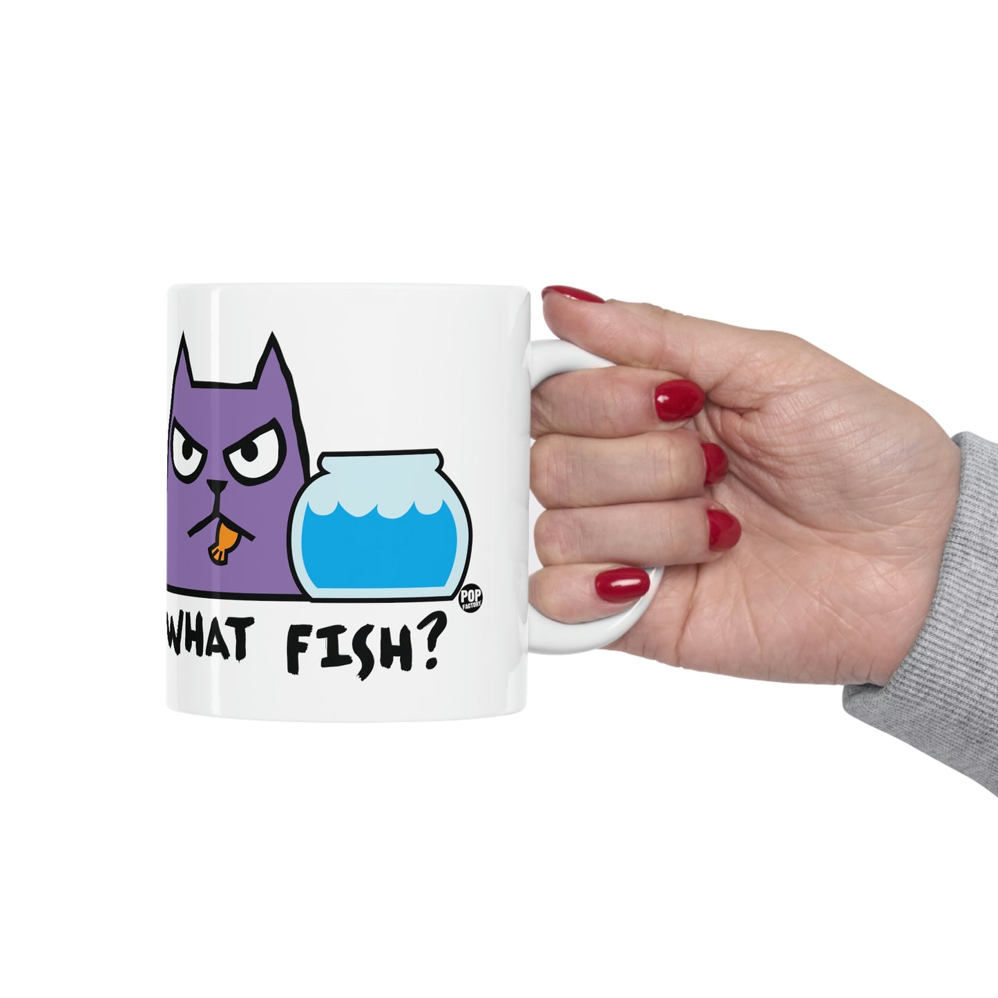 What Fish Cat Mug