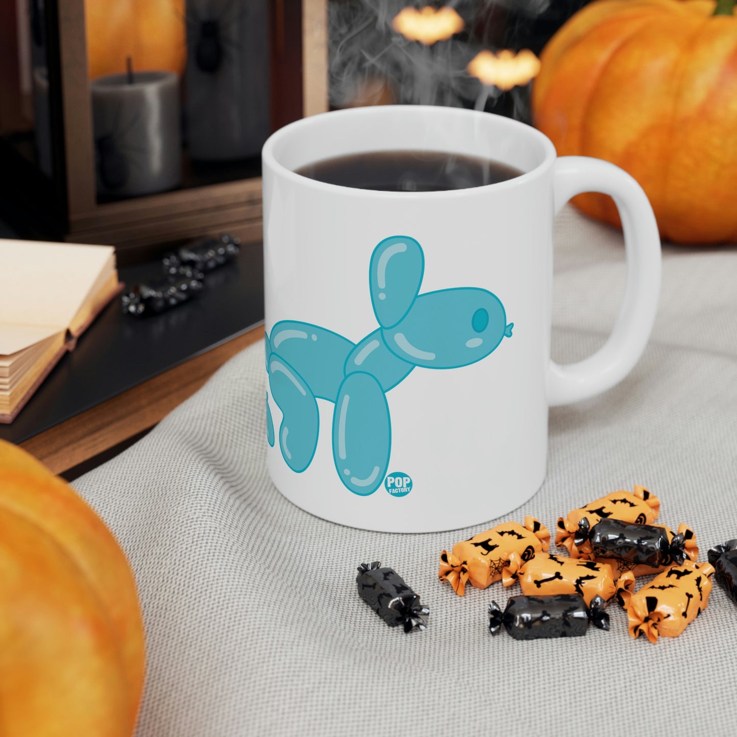 BALLOON DOG POOP COFFEE MUG