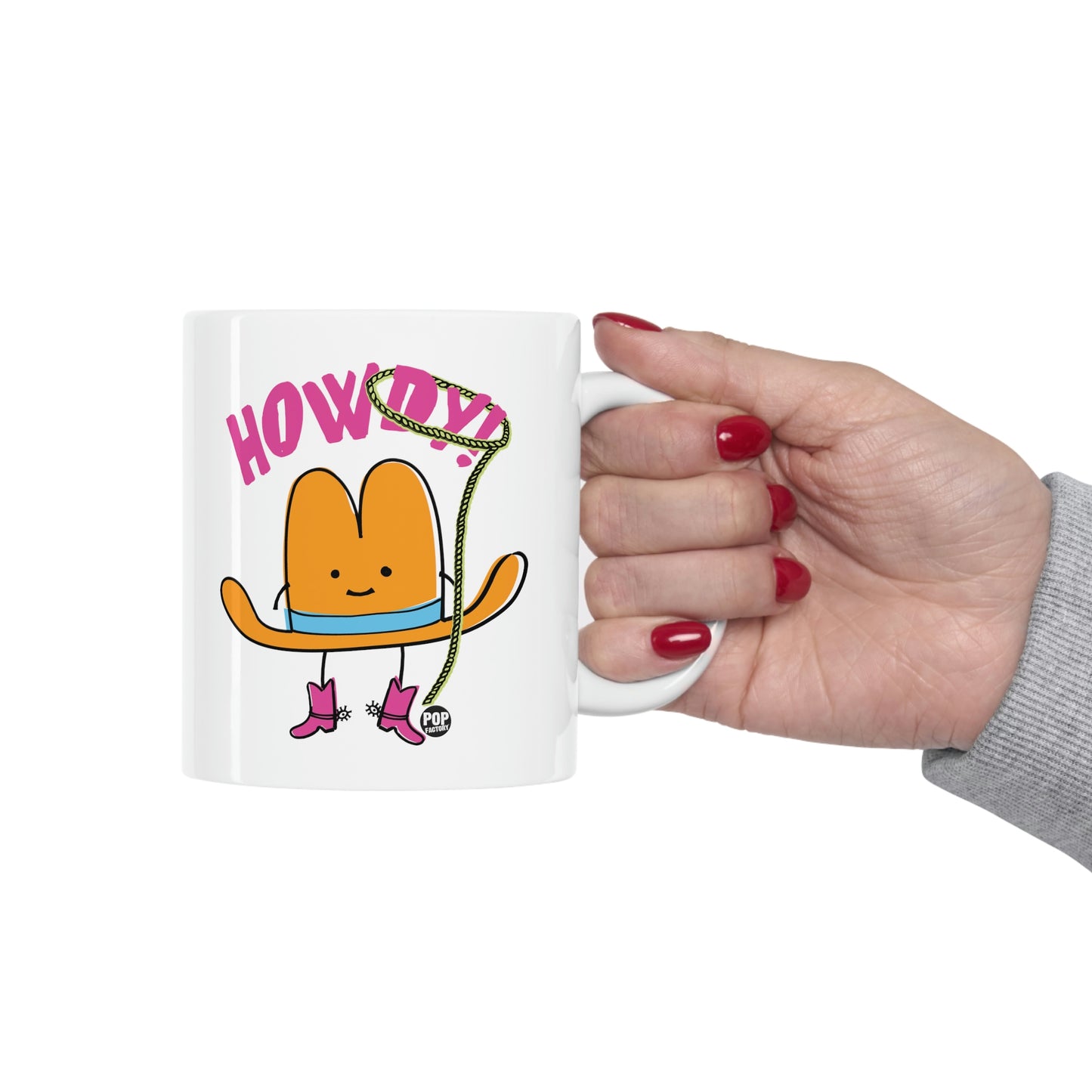 HOWDY HAT COFFEE MUG