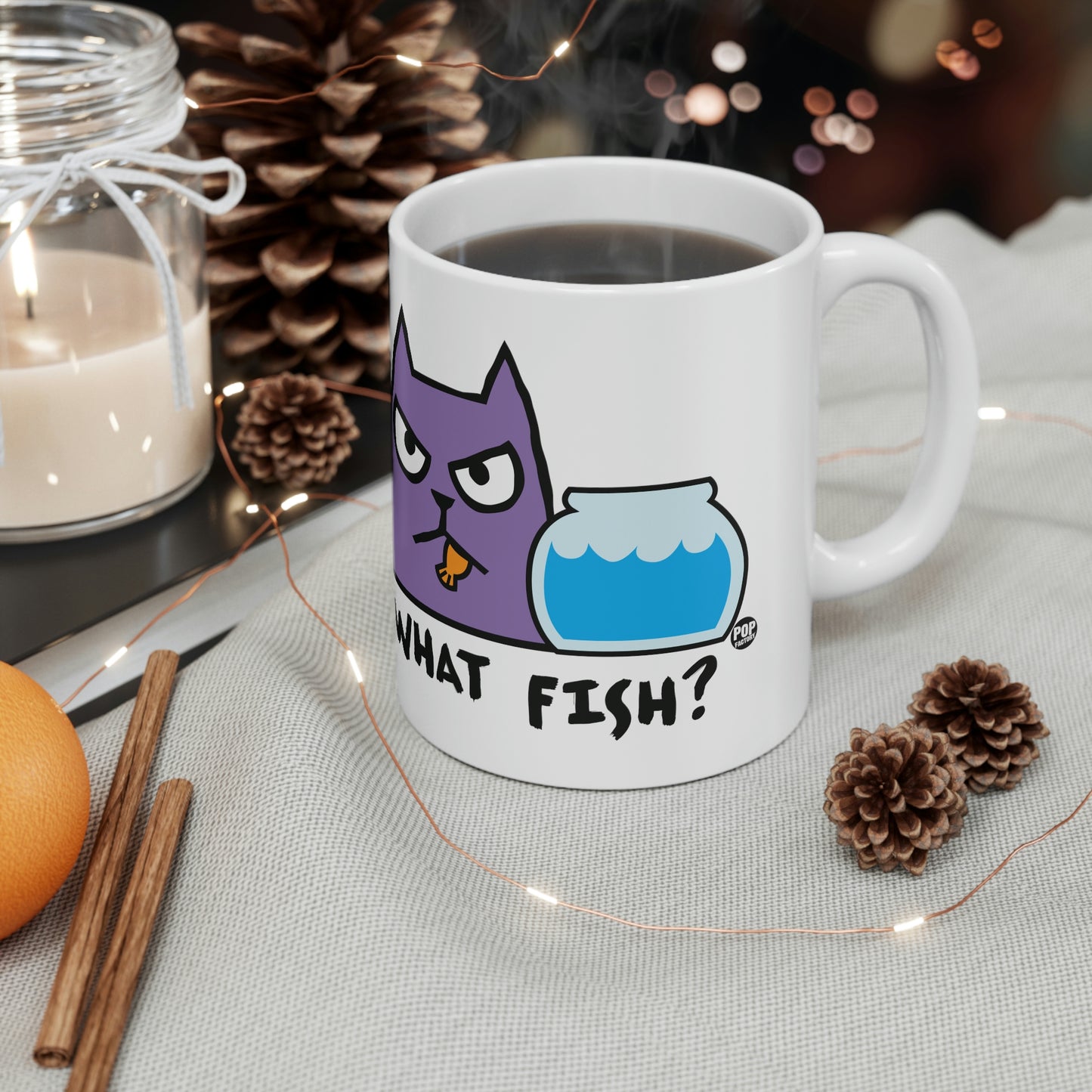 What Fish Cat Mug