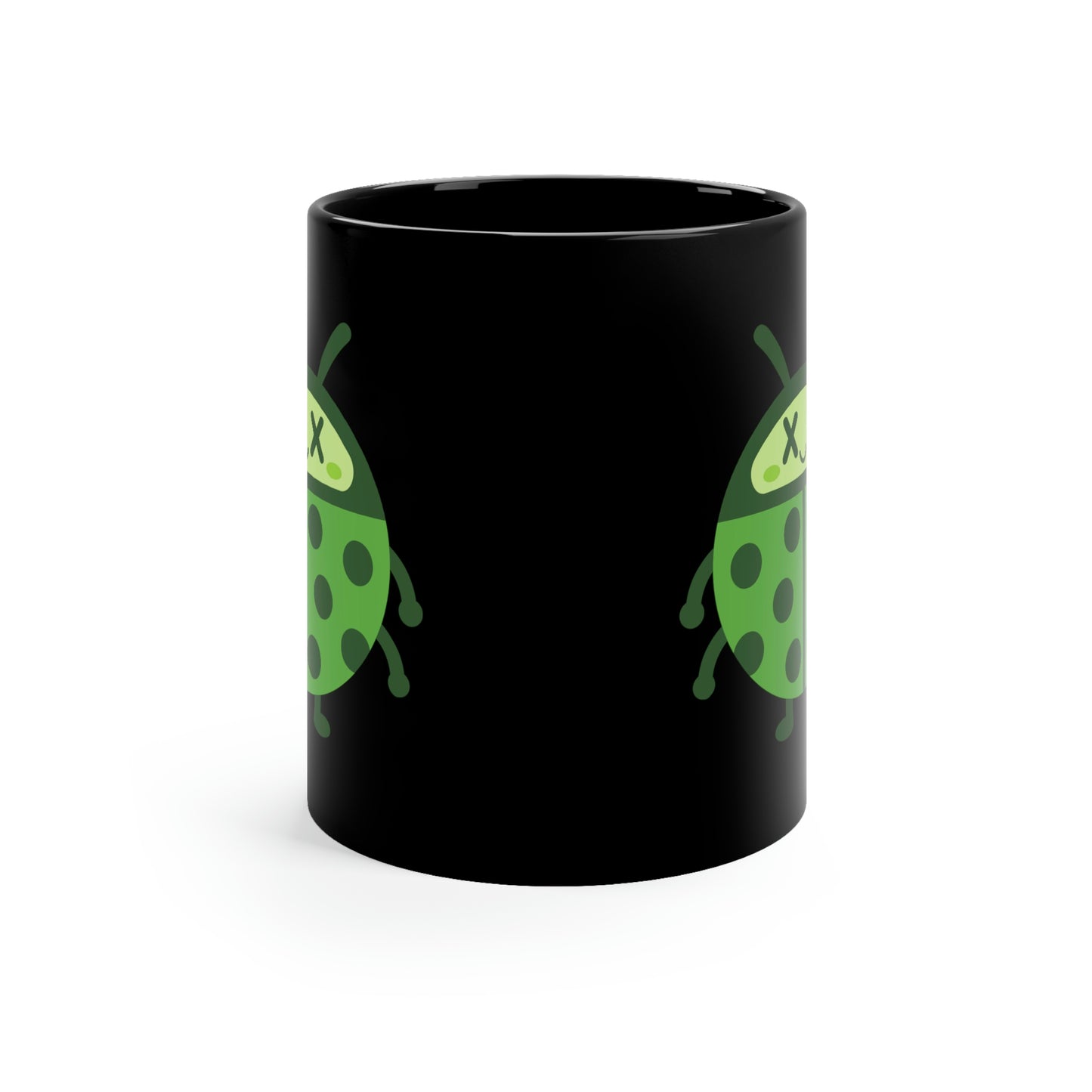 DEADIMALS LADYBUG COFFEE MUG - Halloween Edition