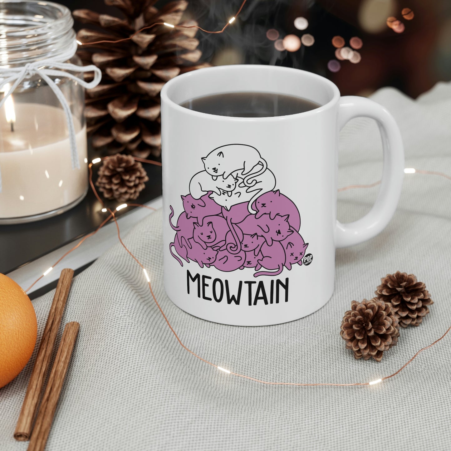 MEOWTAIN COFFEE MUG