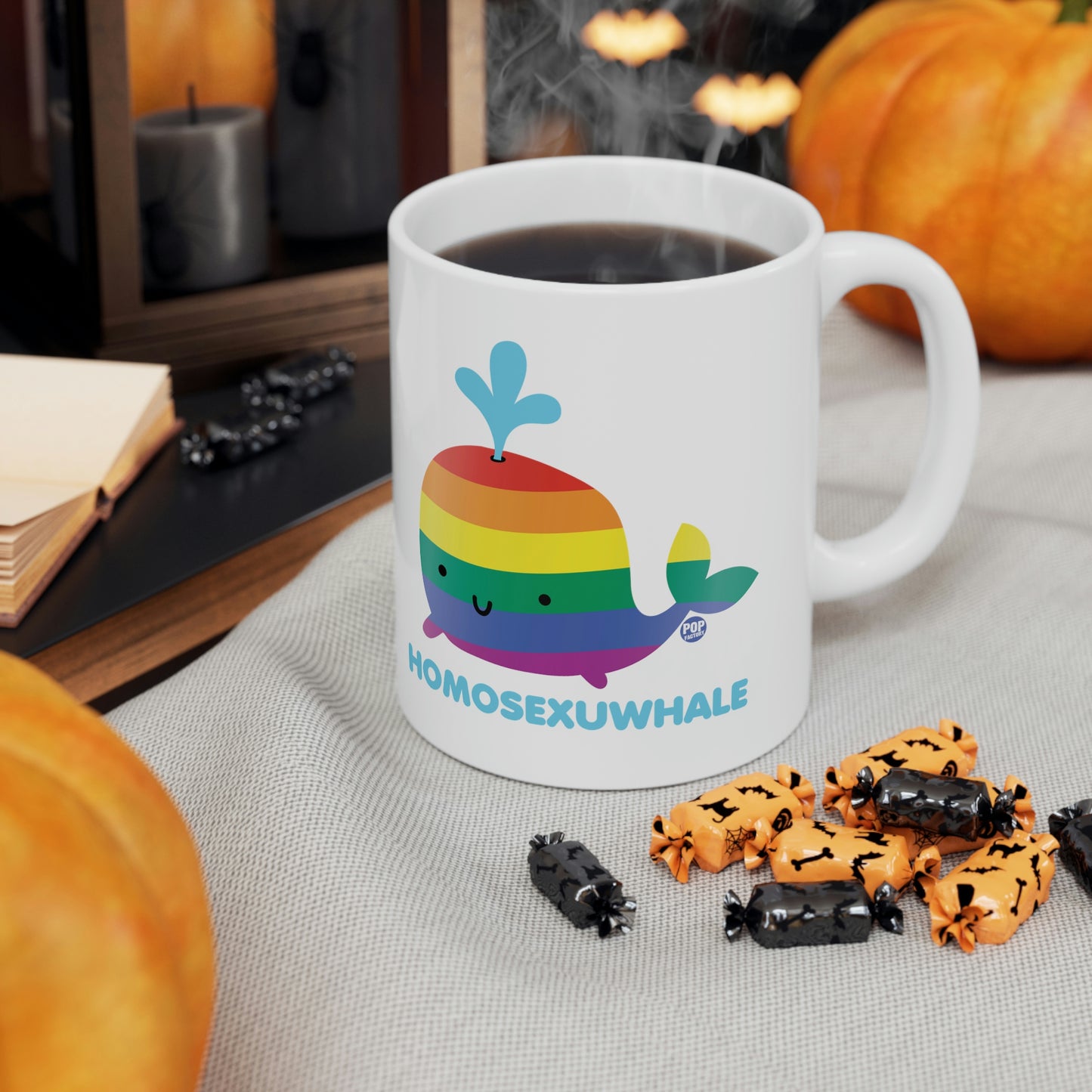 HOMOSEXUWHALE COFFEE MUG