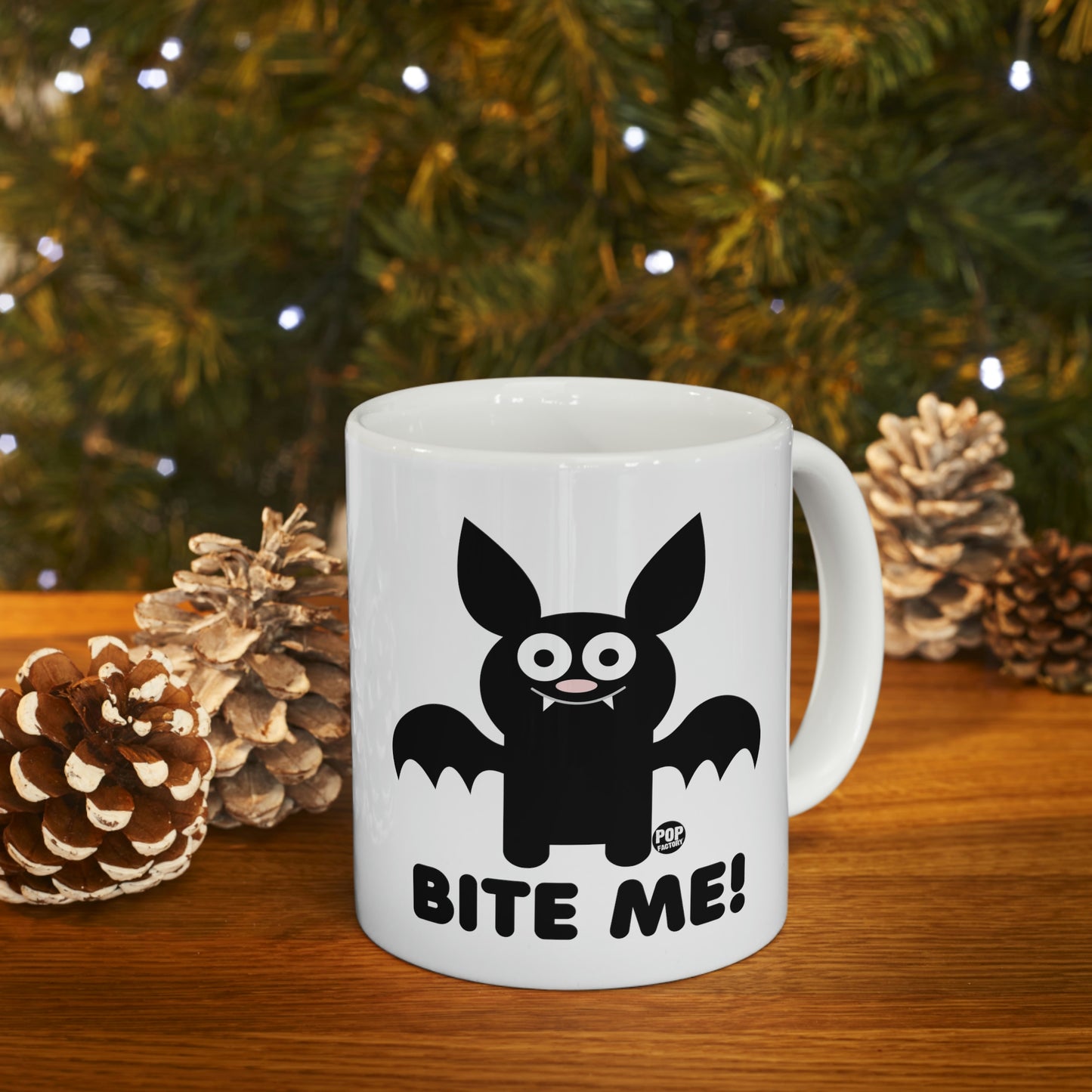 BITE ME BAT COFFEE MUG