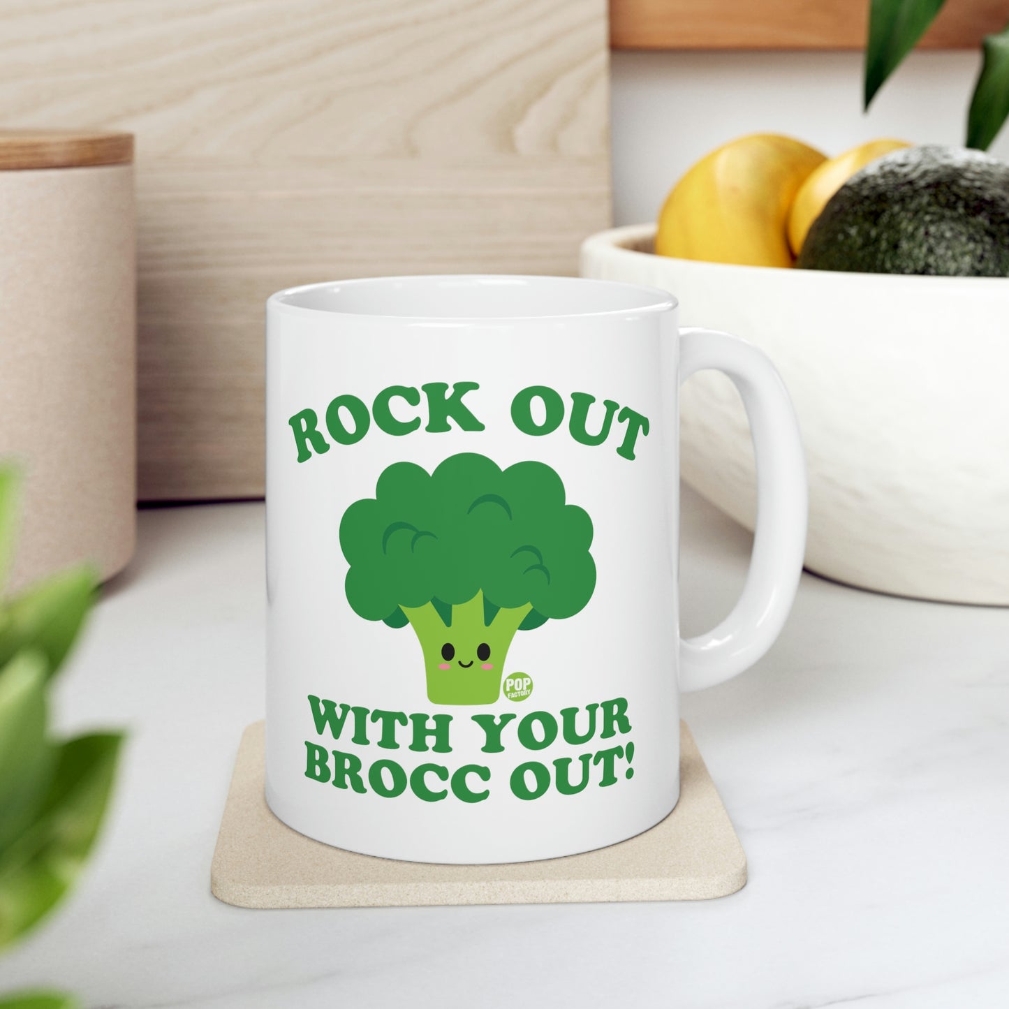 Rock Out Broc Out Mug