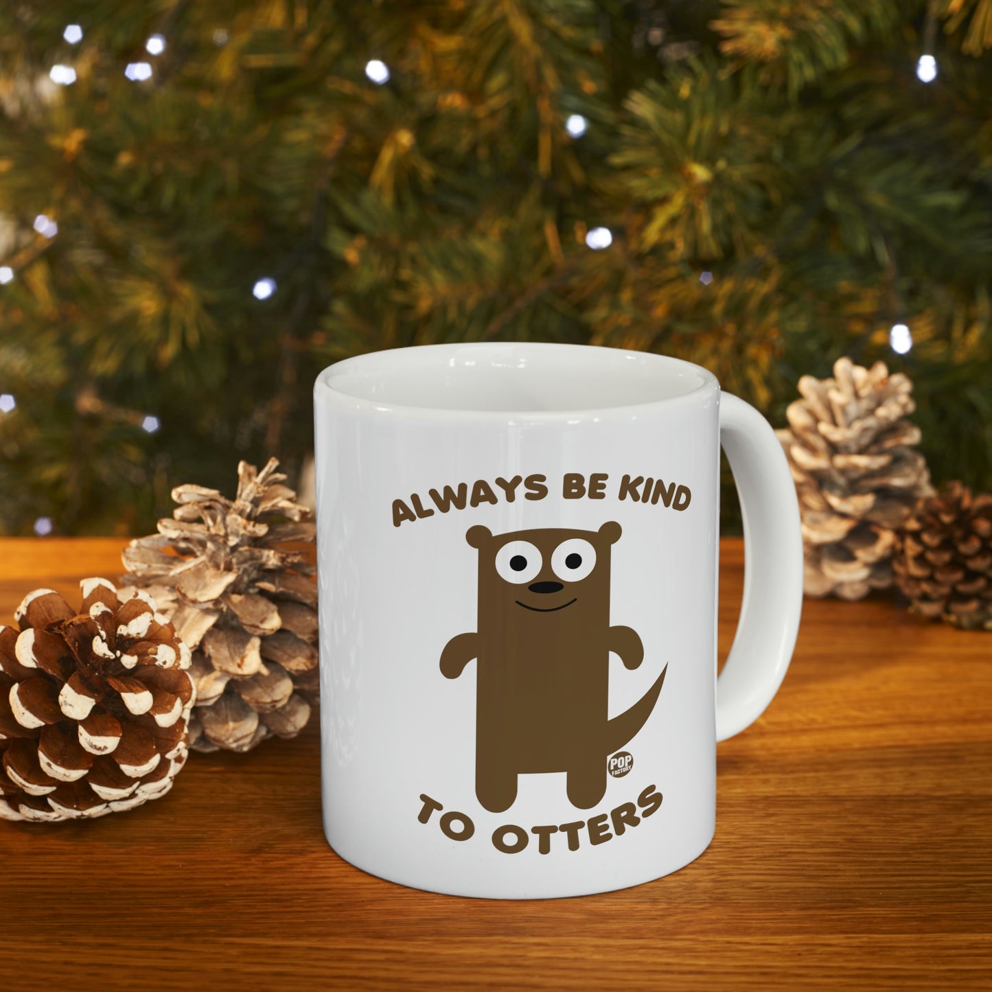 ALWAYS BE KIND TO OTTERS COFFEE MUG