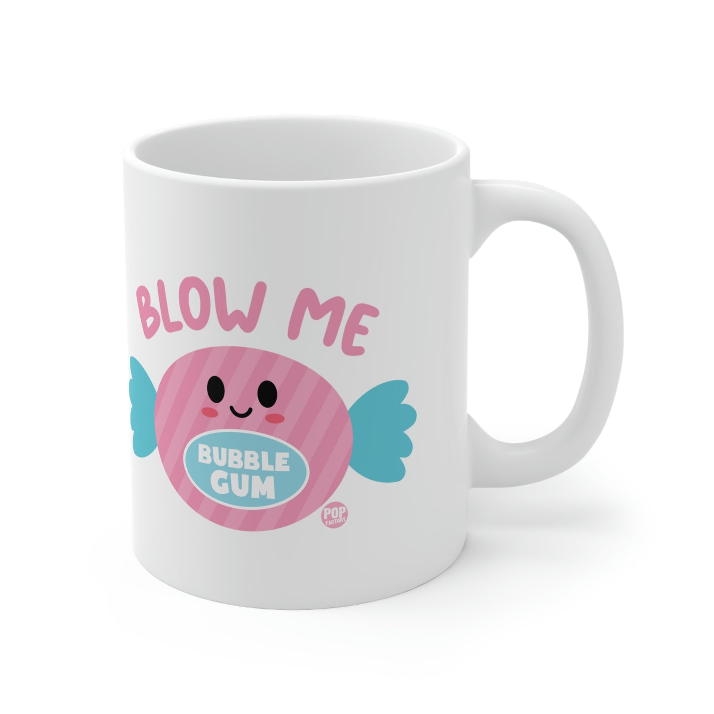 BLOW ME GUM COFFEE MUG