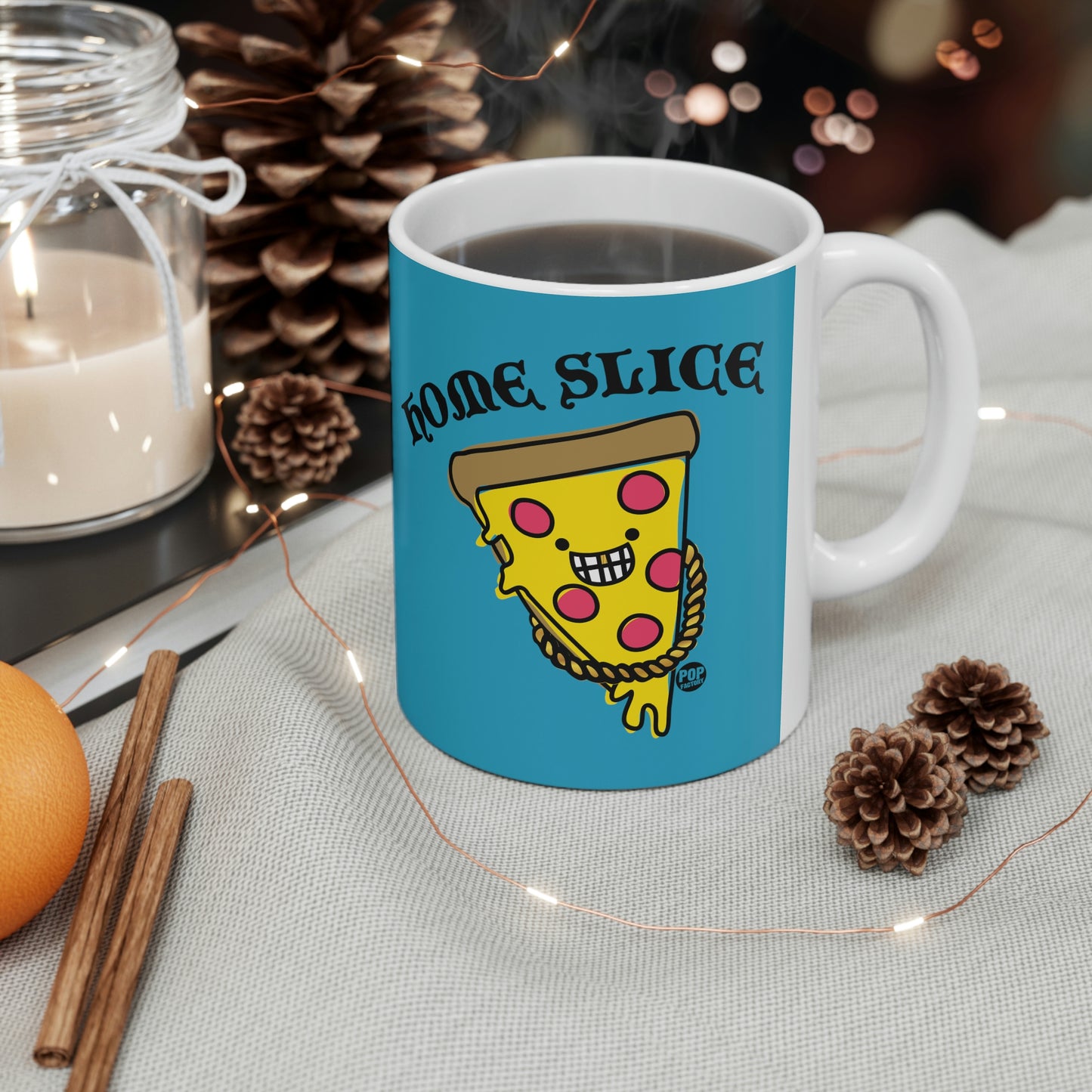 HOME SLICE PIZZA COFFEE MUG