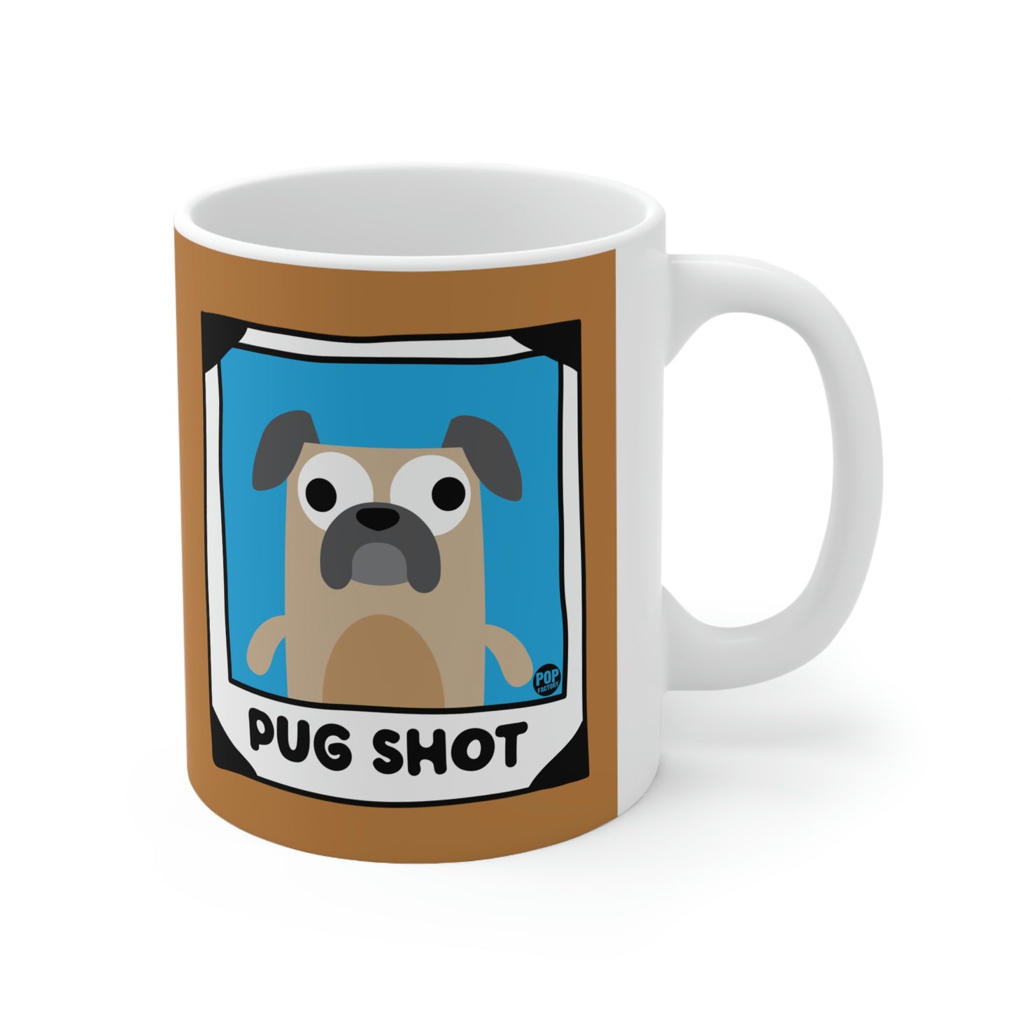 PUG SHOT PUG COFFEE MUG