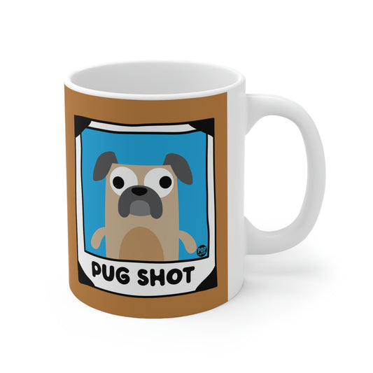 PUG SHOT PUG COFFEE MUG