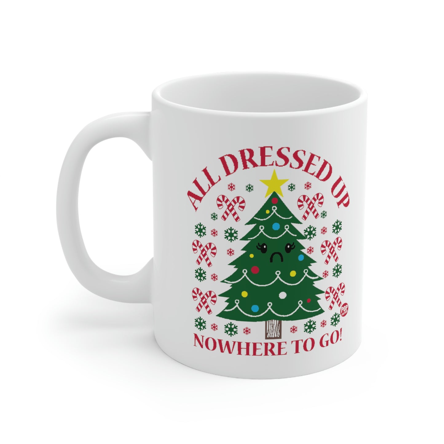 ALL DRESSED UP X-MAS TREE - 11 Oz COFFEE MUG