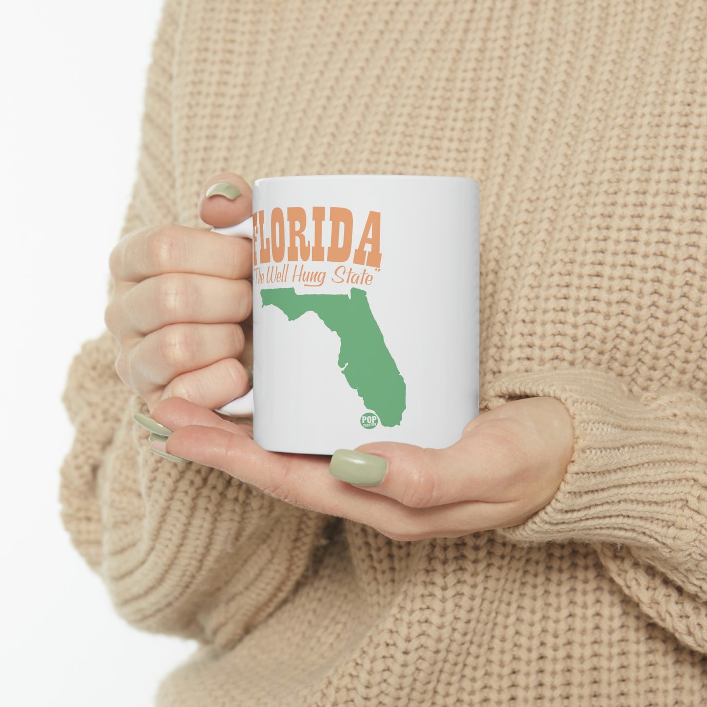 FLORIDA WELL HUNG STATE COFFEE MUG