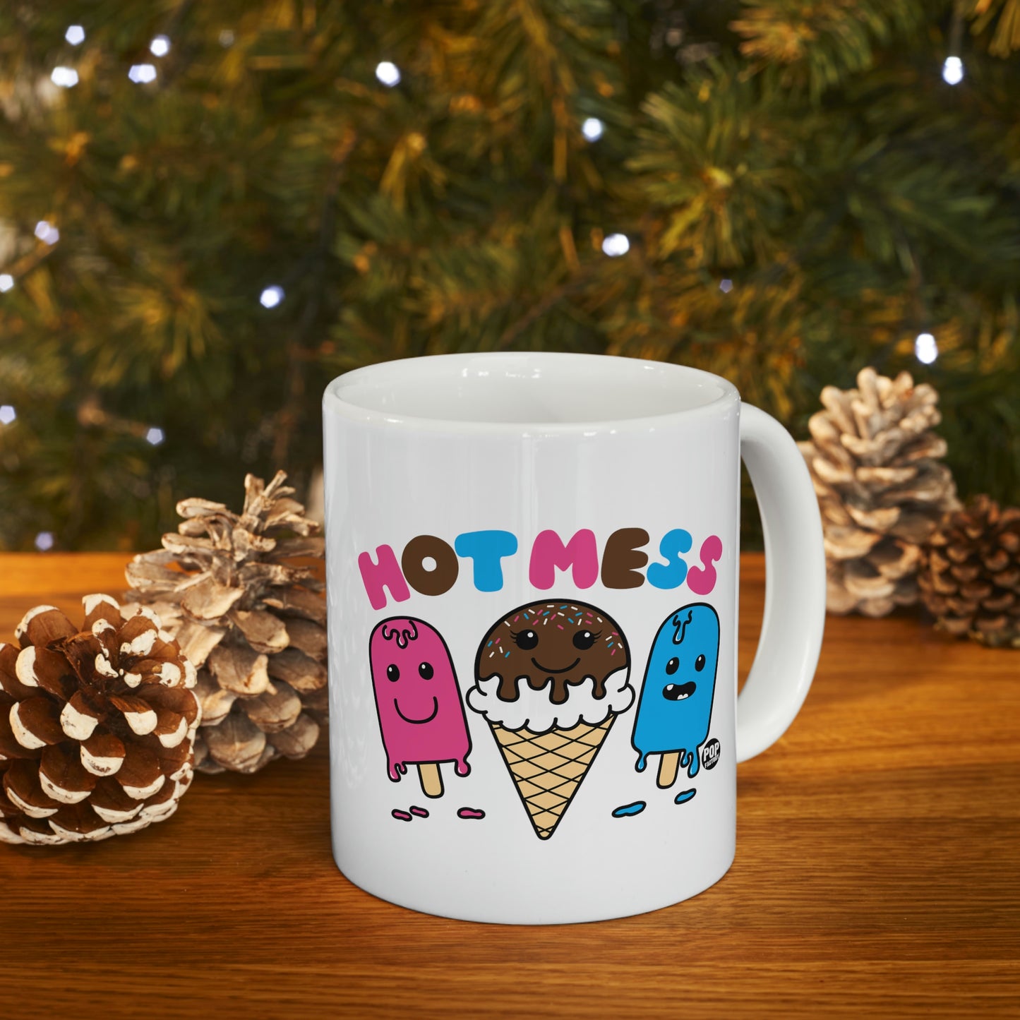 HOT MESS ICE CREAM COFFEE MUG