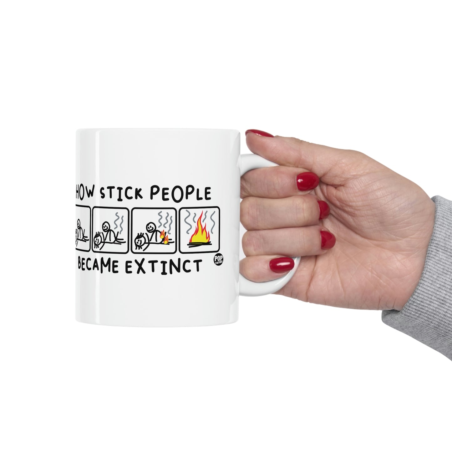 Stick People Extinct Mug