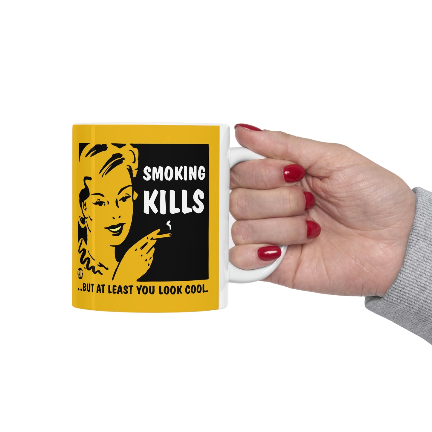 Smoking Kills Look Cool Mug