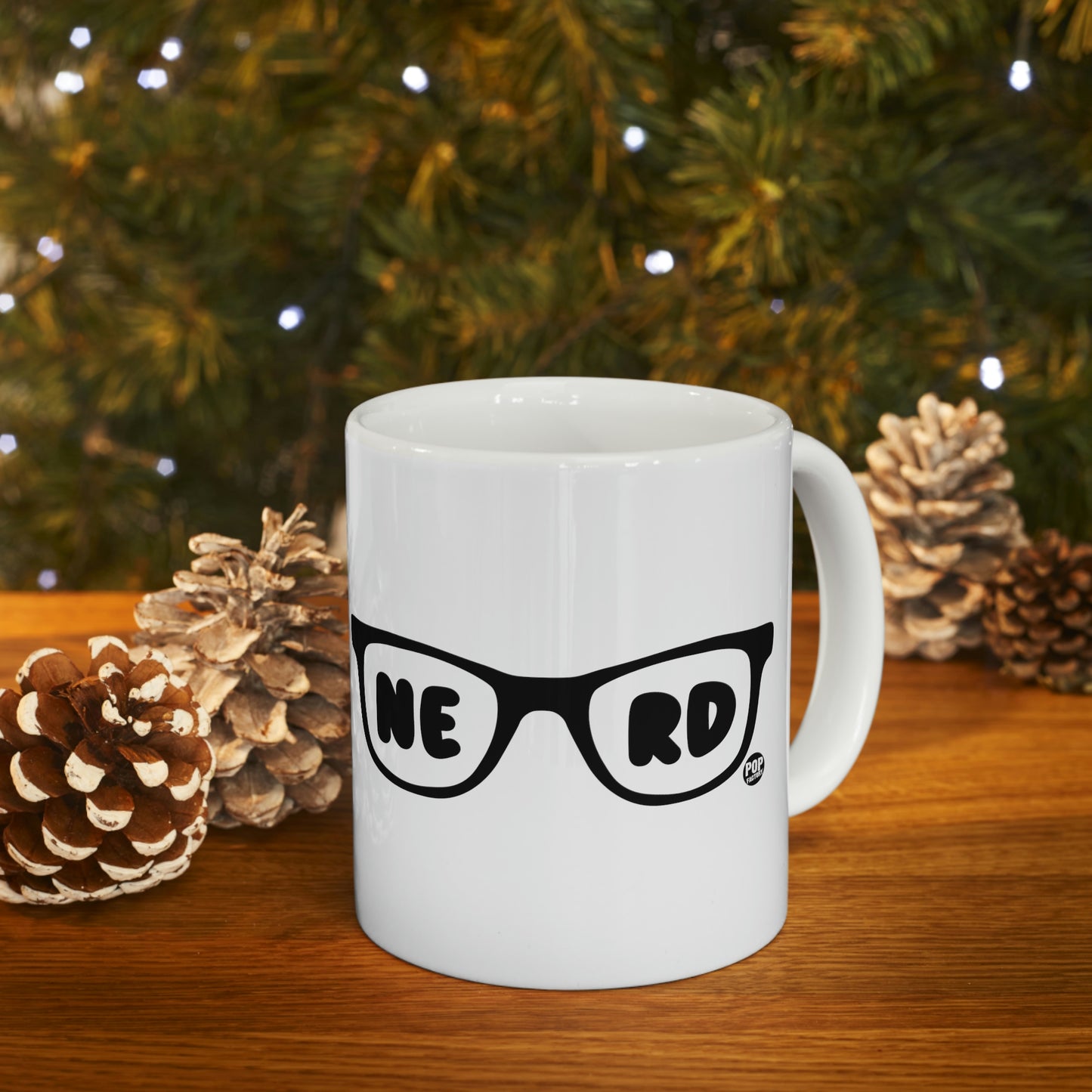 NERD GLASSES COFFEE MUG