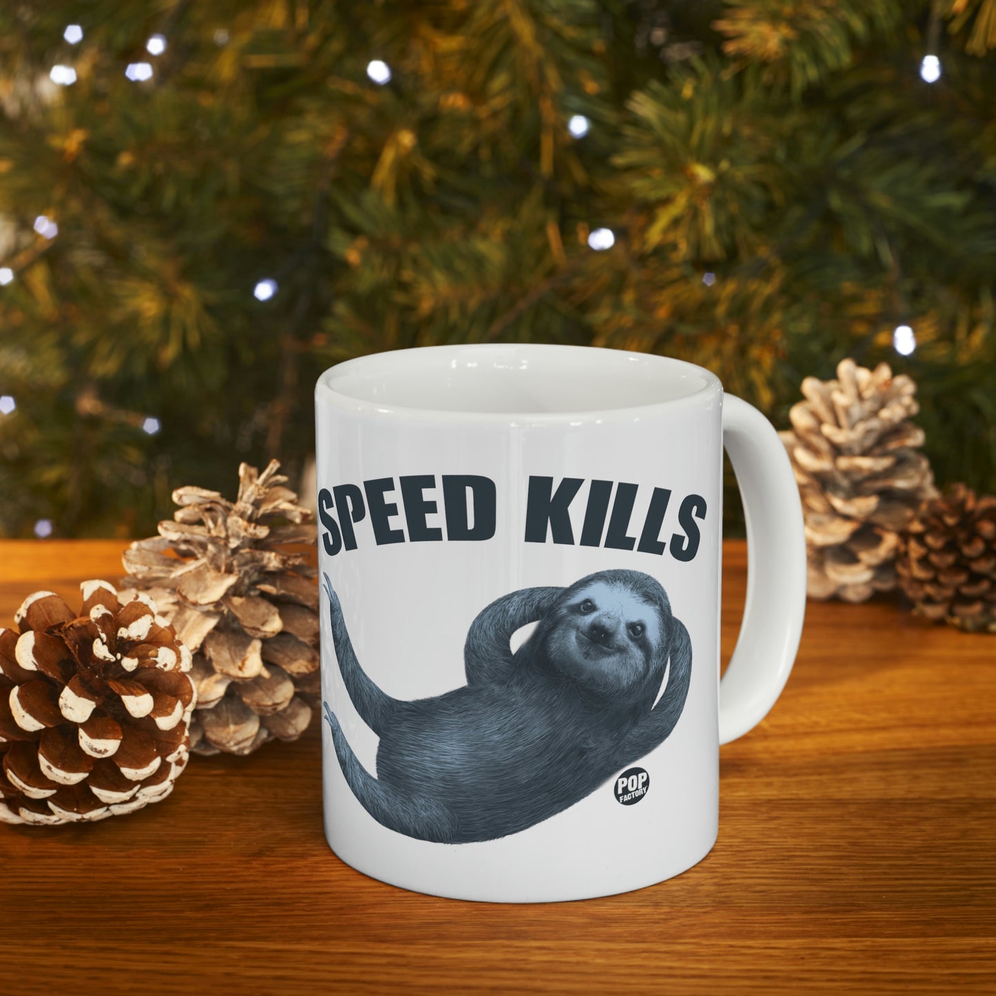 Speed Kills Sloth Mug