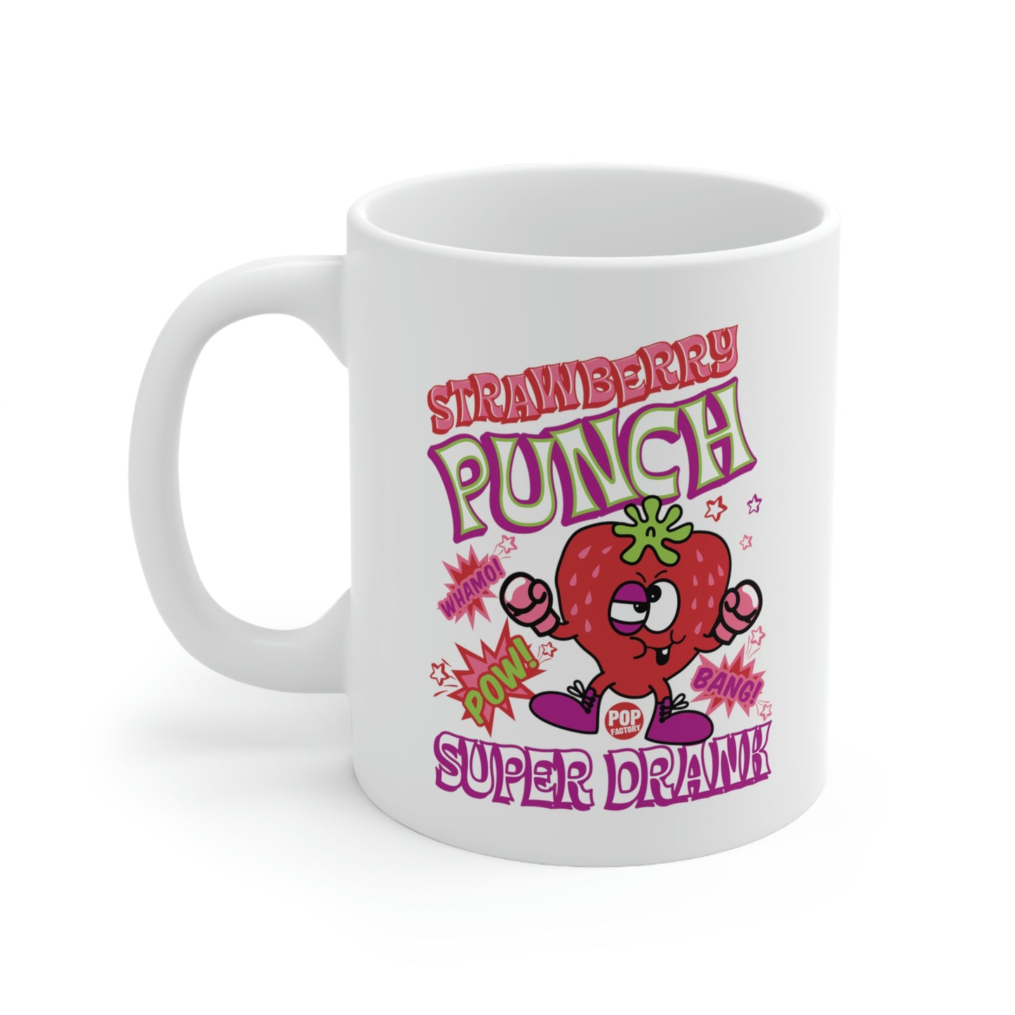 FUNSHINE-STRAWBERRY PUNCH SUPER DRANK COFFEE MUG