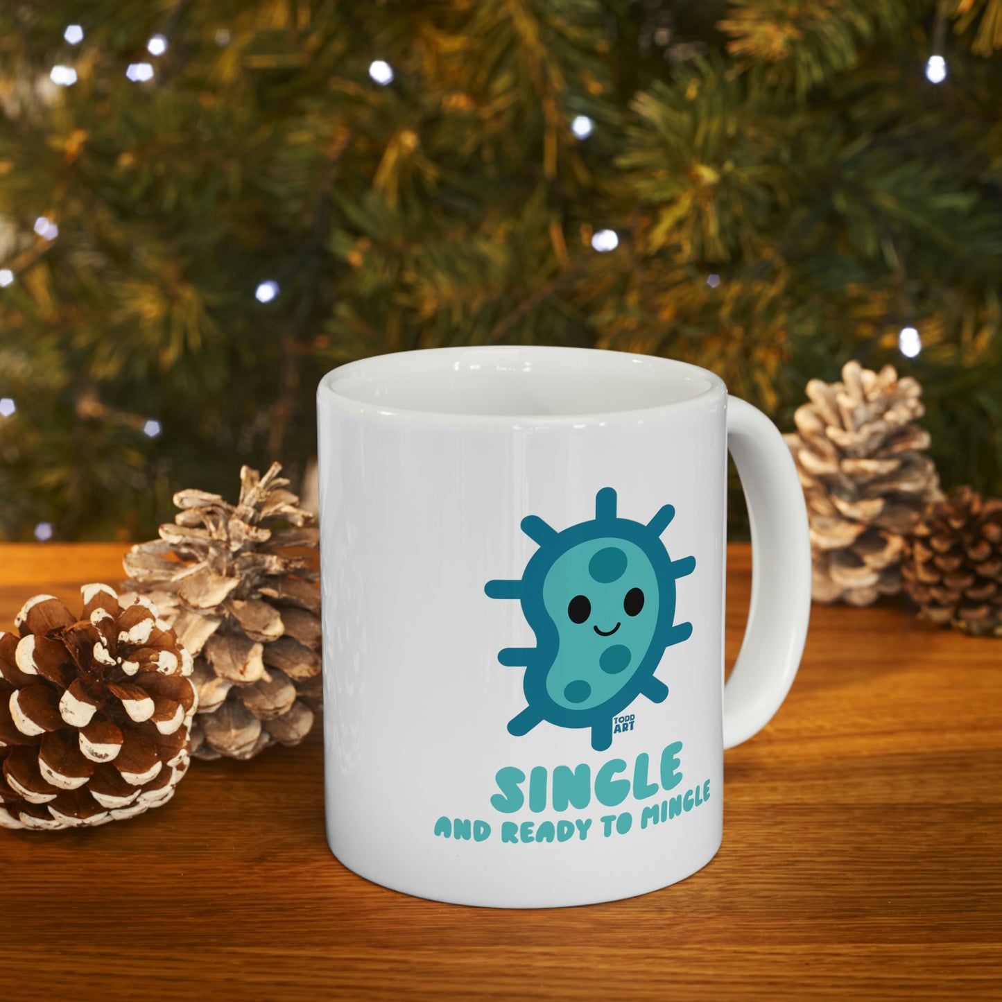 Single Ready To Mingle Cell Mug