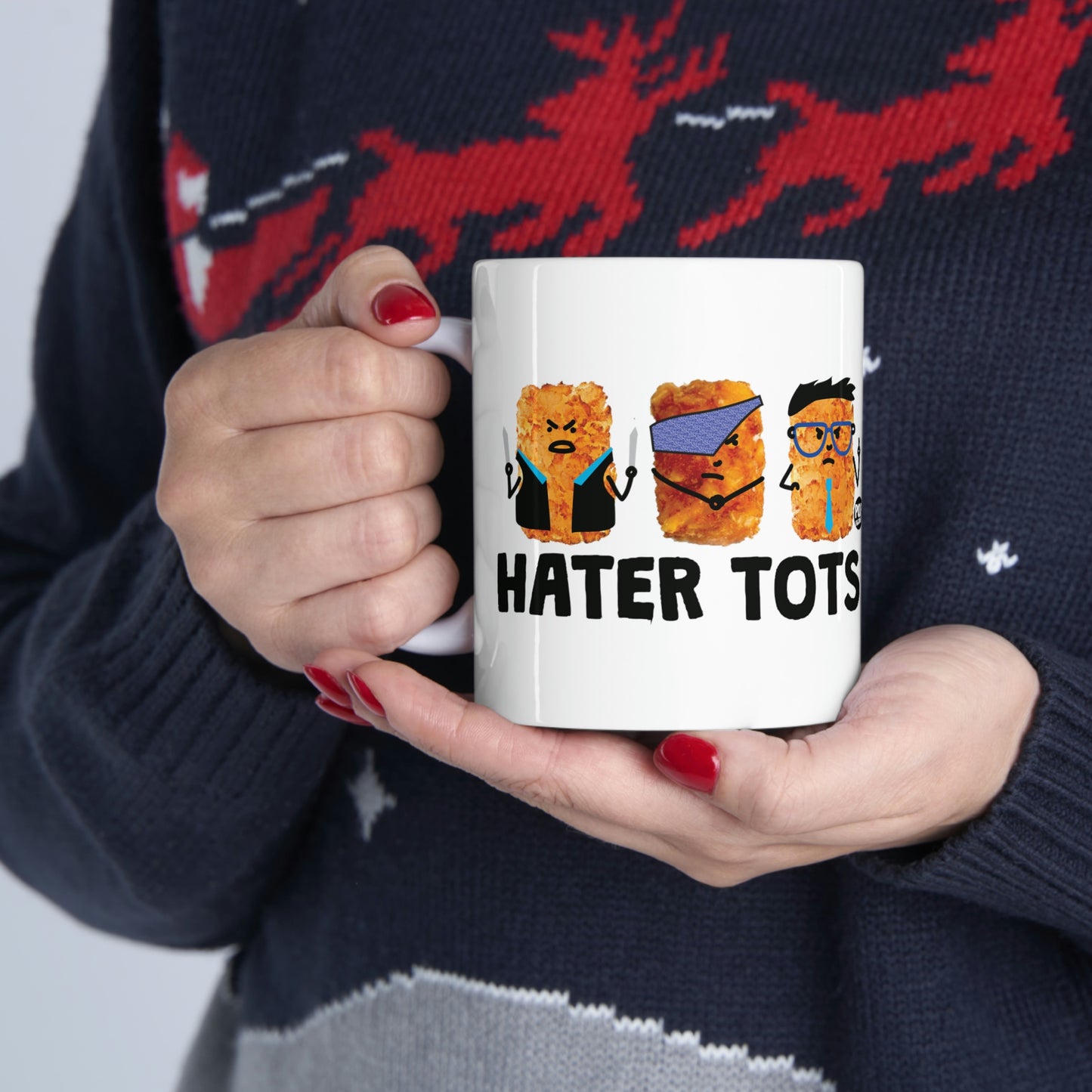 HATER TOTS COFFEE MUG