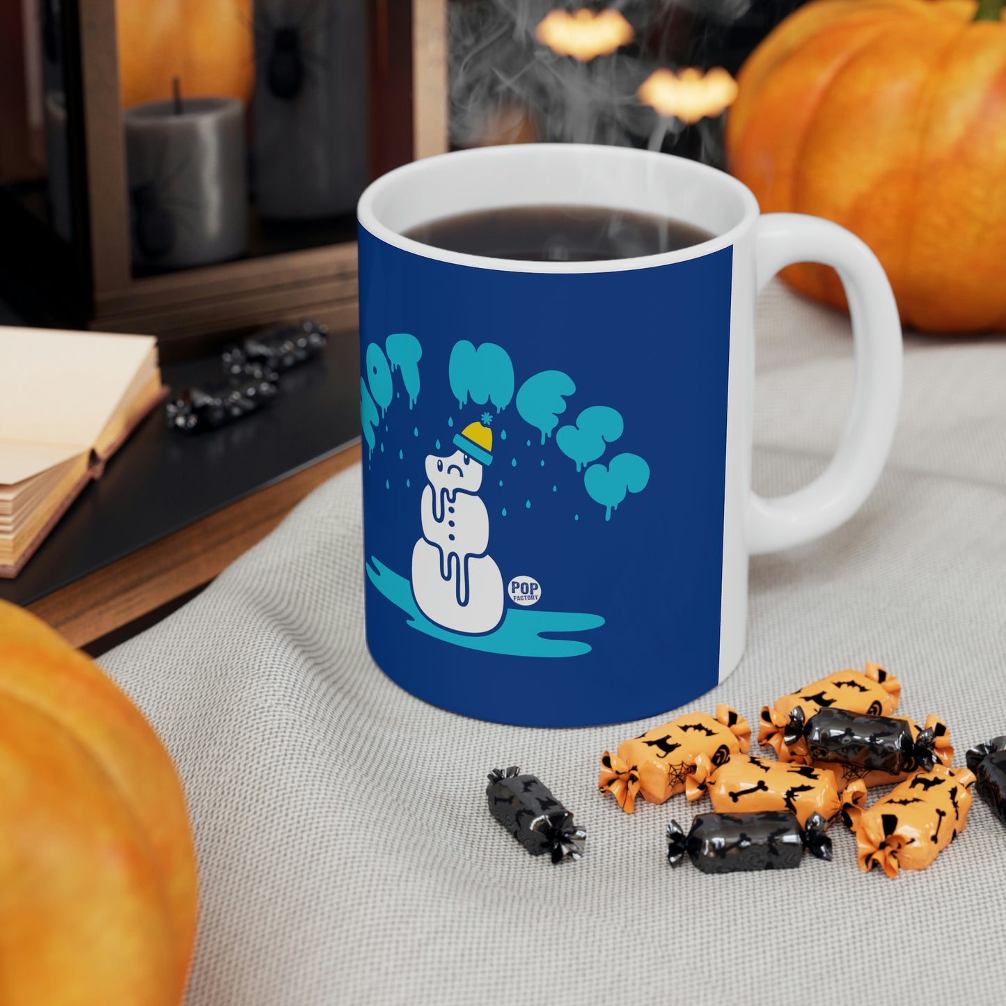 HOT MESS SNOWMAN COFFEE MUG