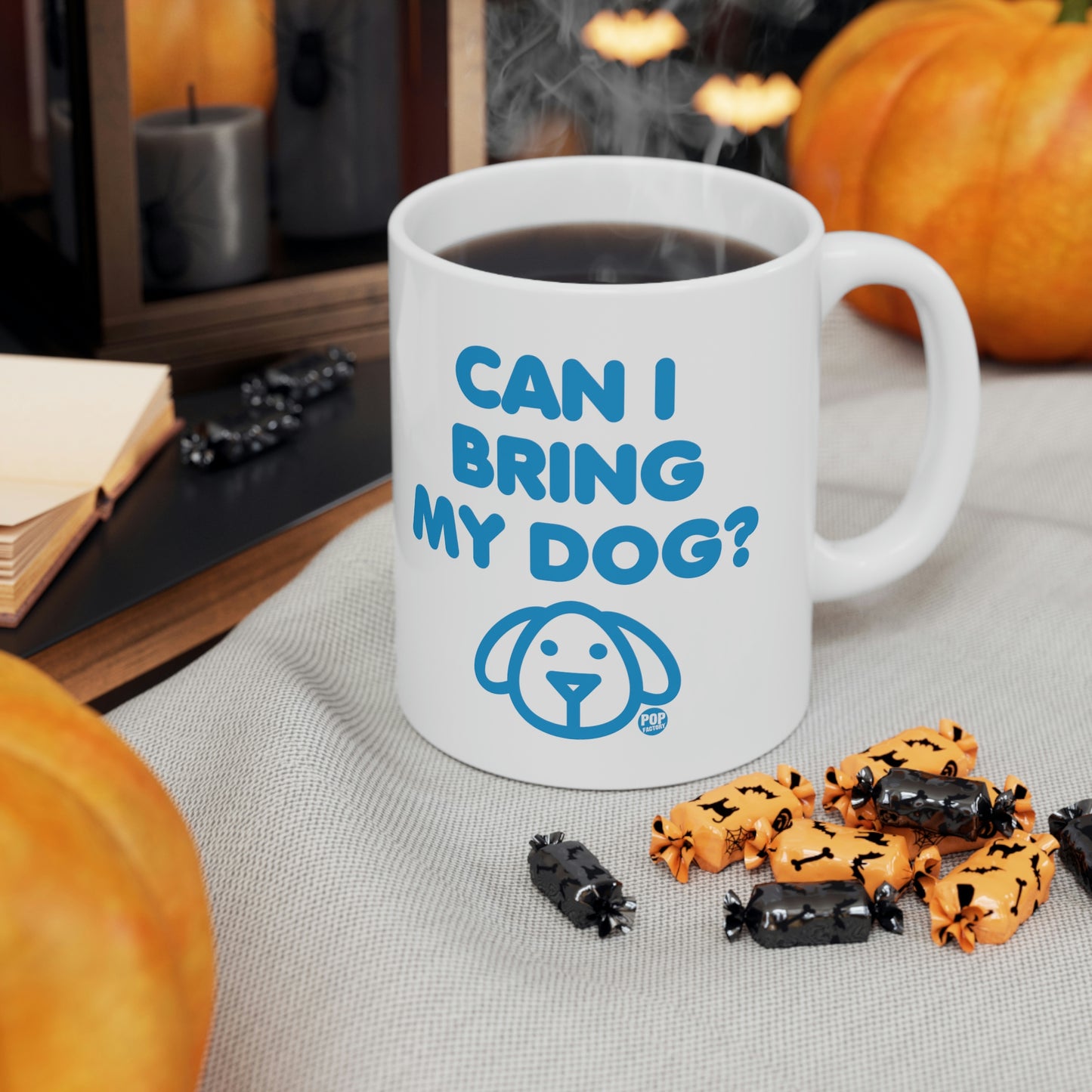 CAN I BRING MY DOG? COFFEE MUG