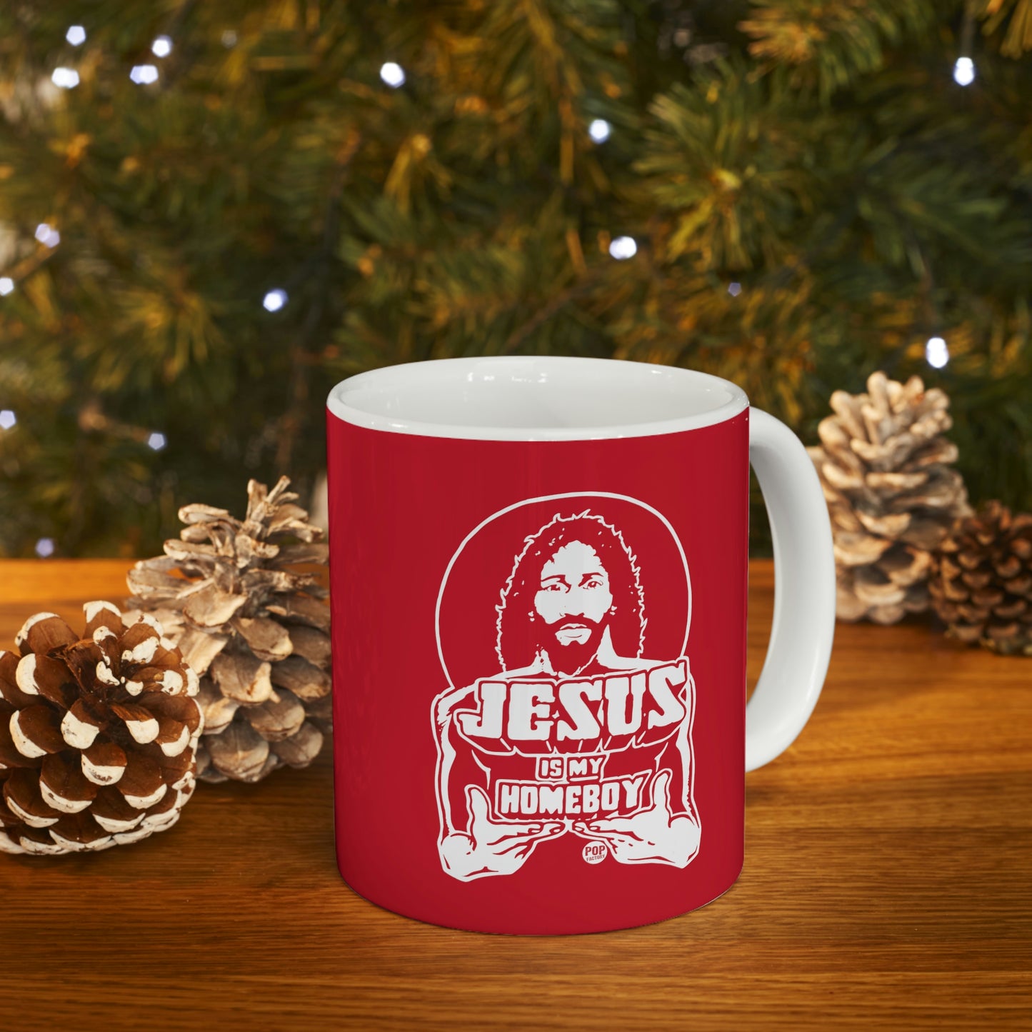 JESUS IS MY HOMEBOY COFFEE MUG