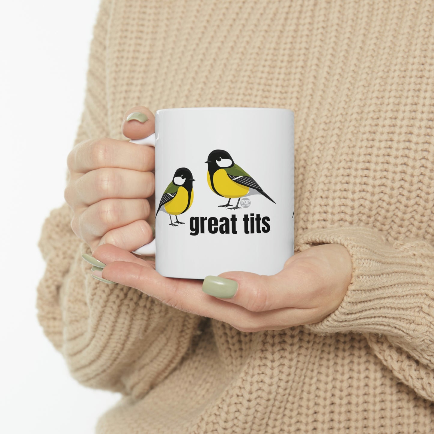 GREAT TITS COFFEE MUG