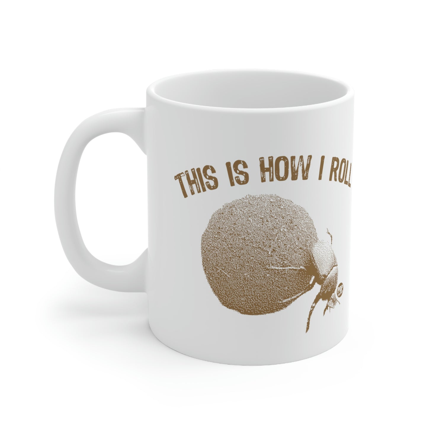 This How I Roll Dung Beetle Mug