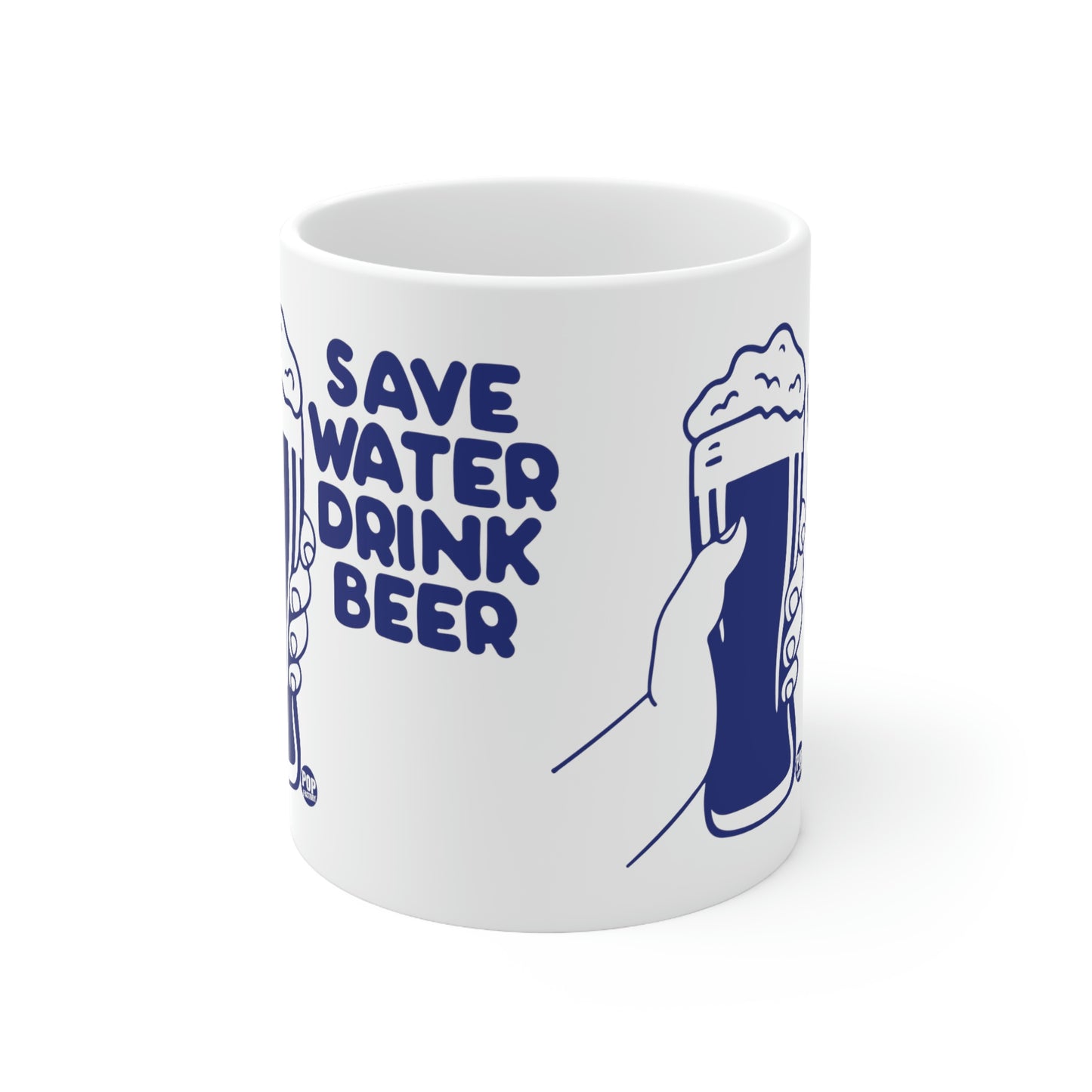 Save Water Drink Beer Mug