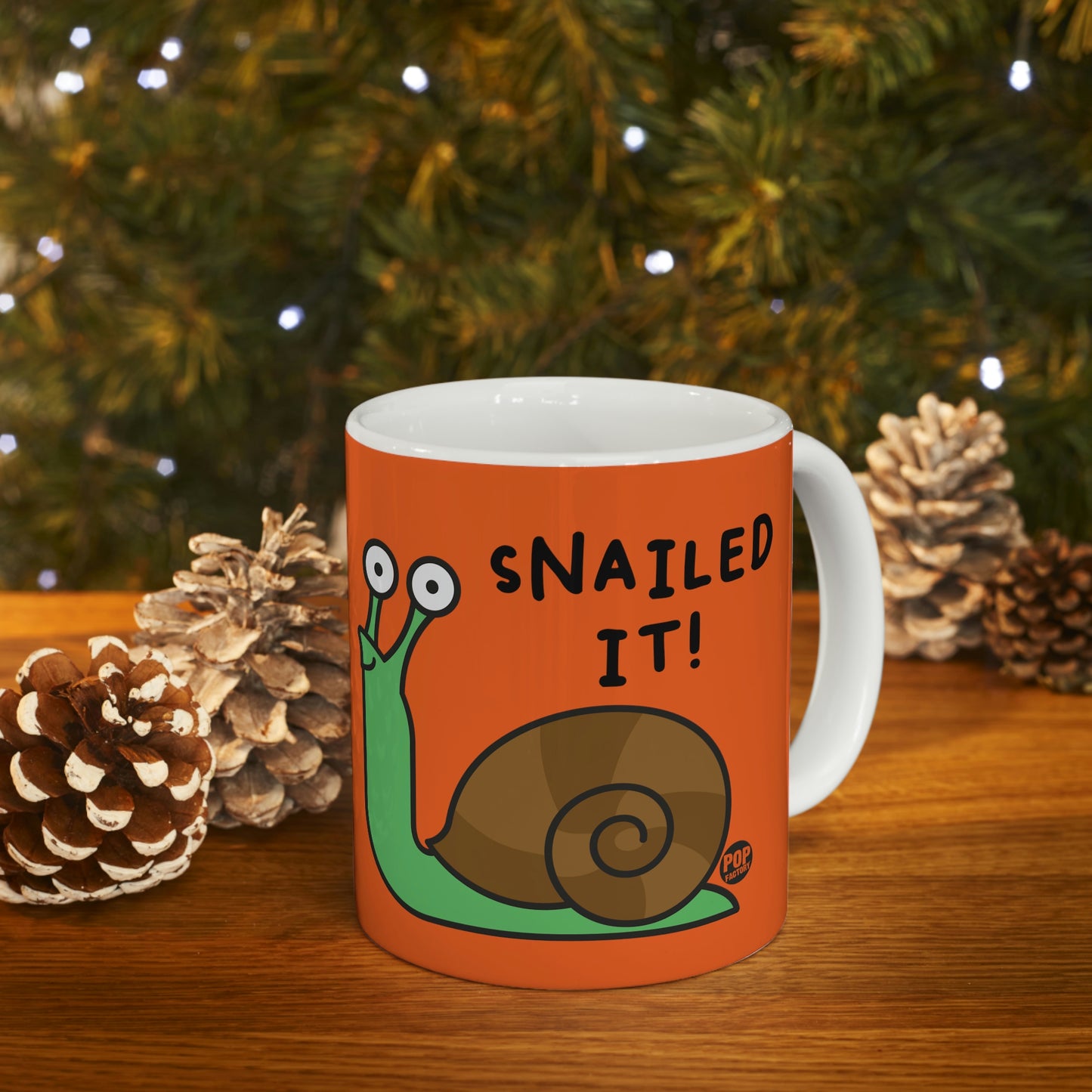 Snailed It Snail Mug