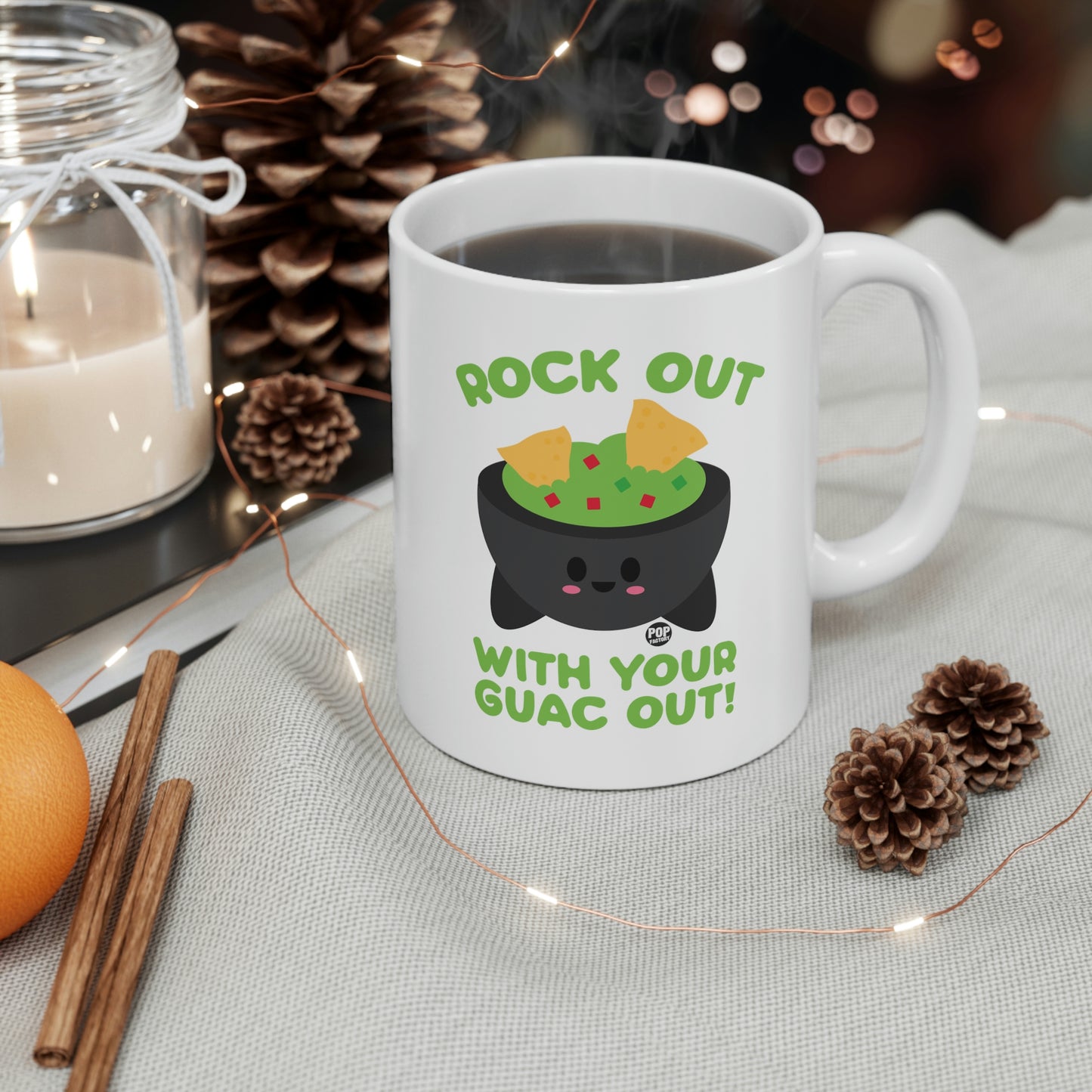 Rock Out With Guac Out Mug