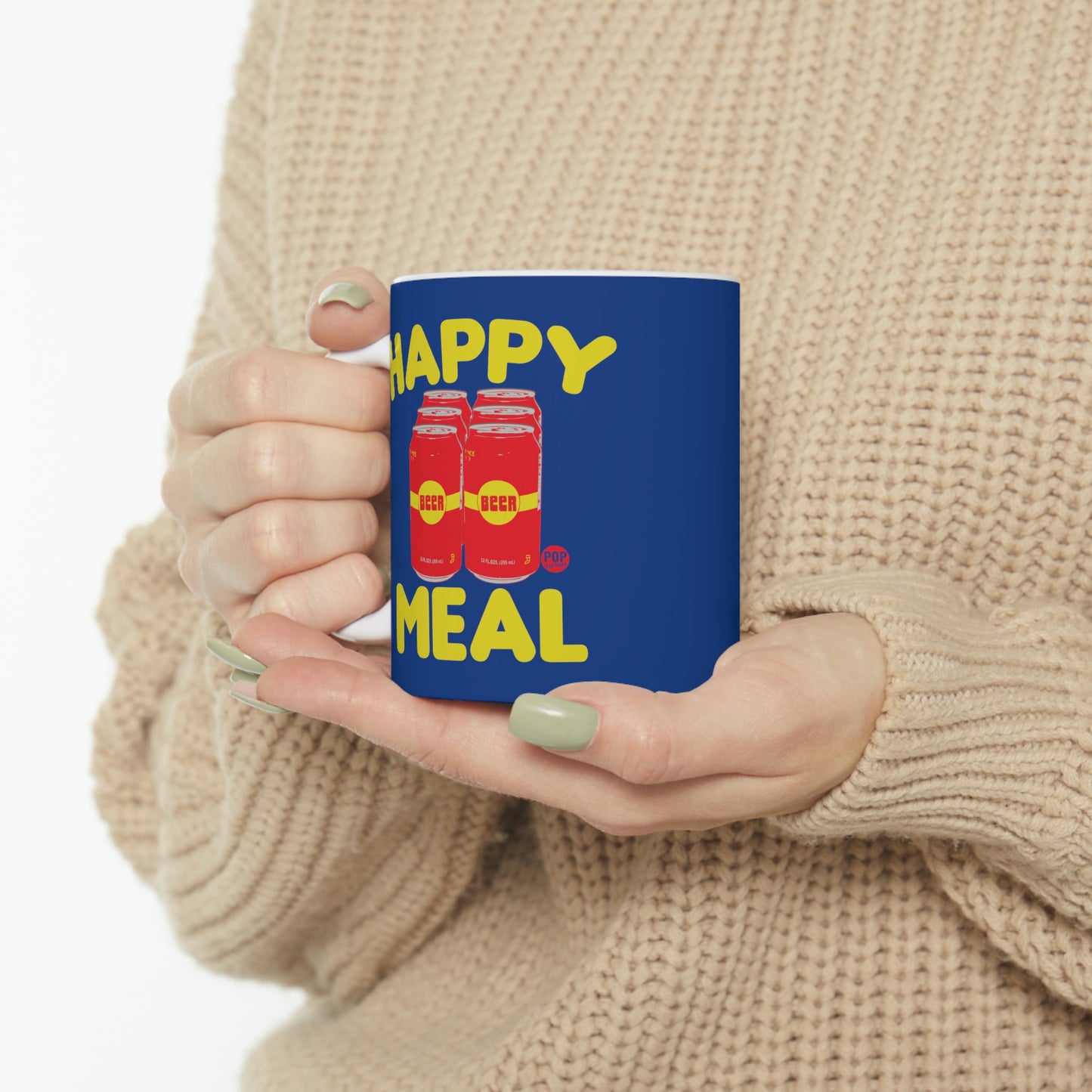 HAPPY MEAL BEER COFFEE MUG