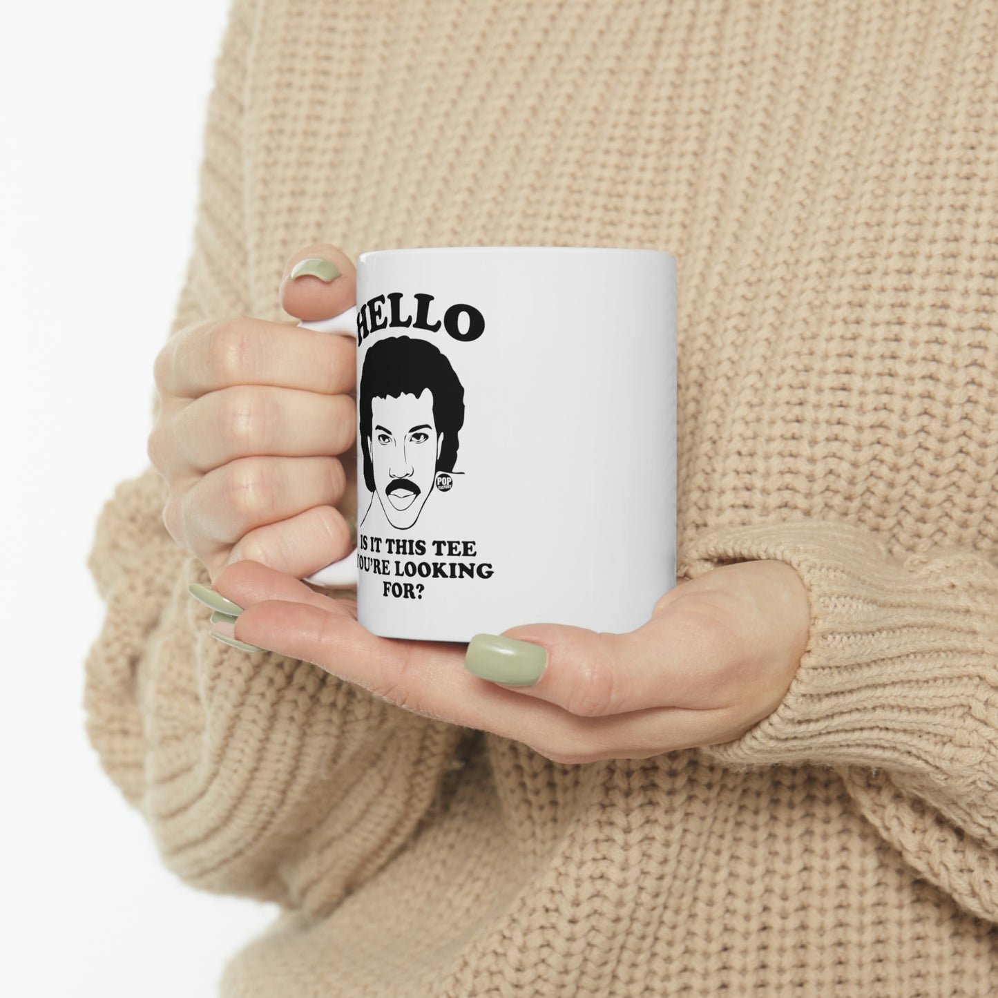 Hello! Lionell Richie Tee Mug